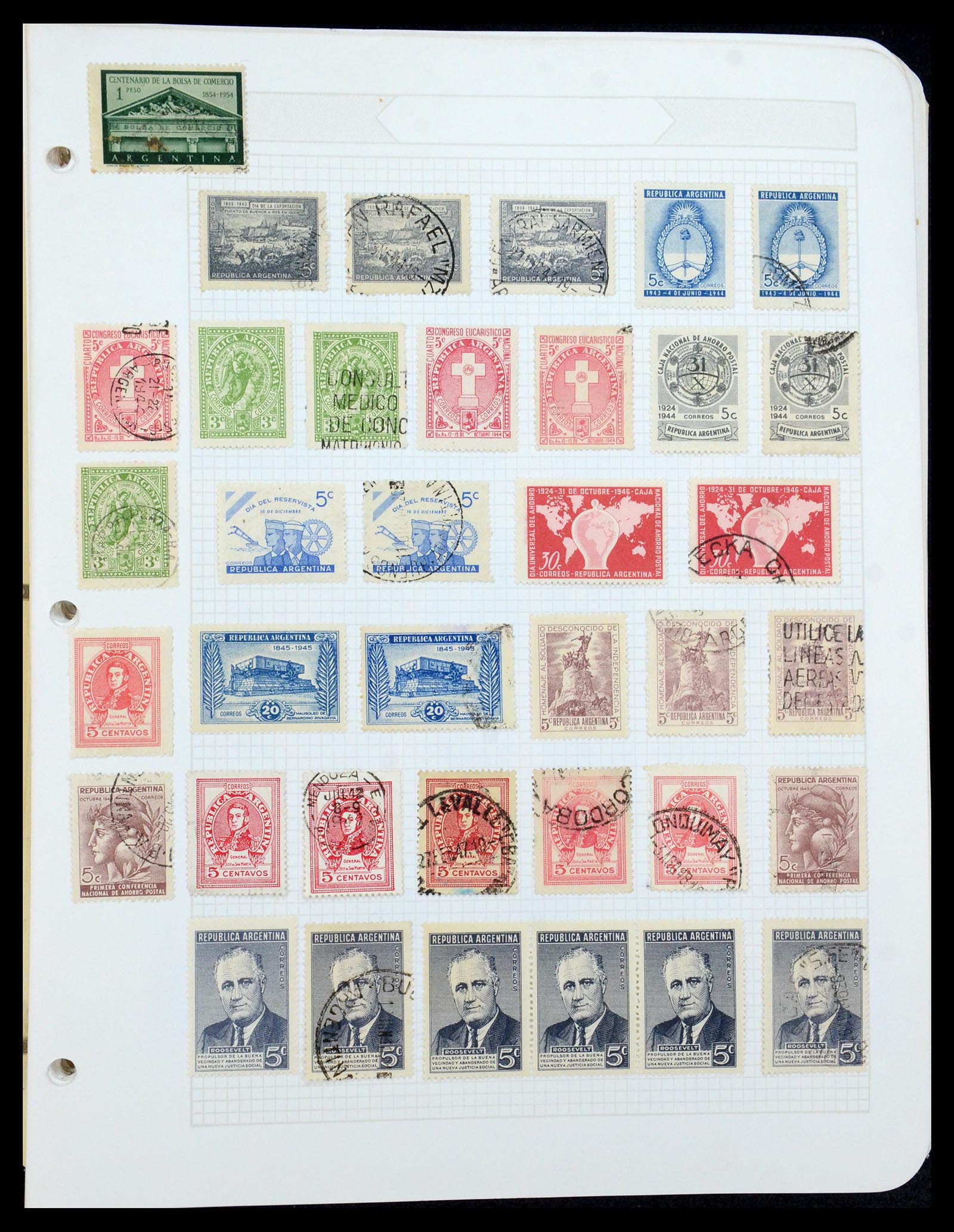 35688 524 - Postzegelverzameling 35688 Latijns Amerika 1860-1980.