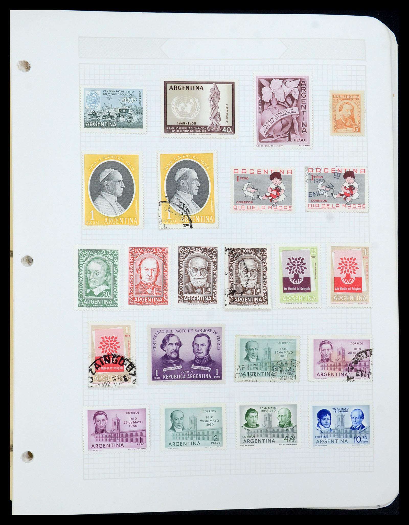 35688 526 - Postzegelverzameling 35688 Latijns Amerika 1860-1980.