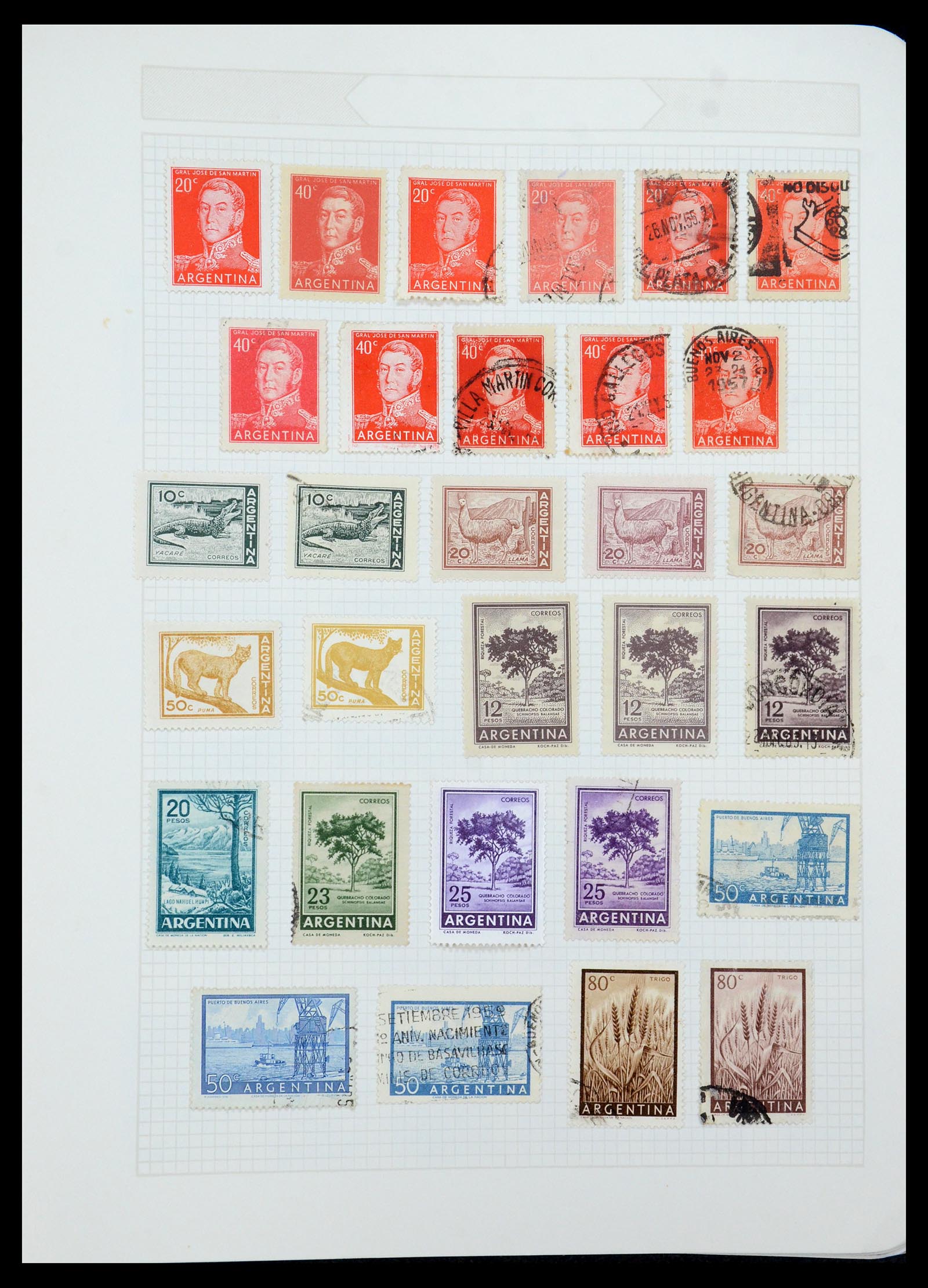 35688 527 - Postzegelverzameling 35688 Latijns Amerika 1860-1980.