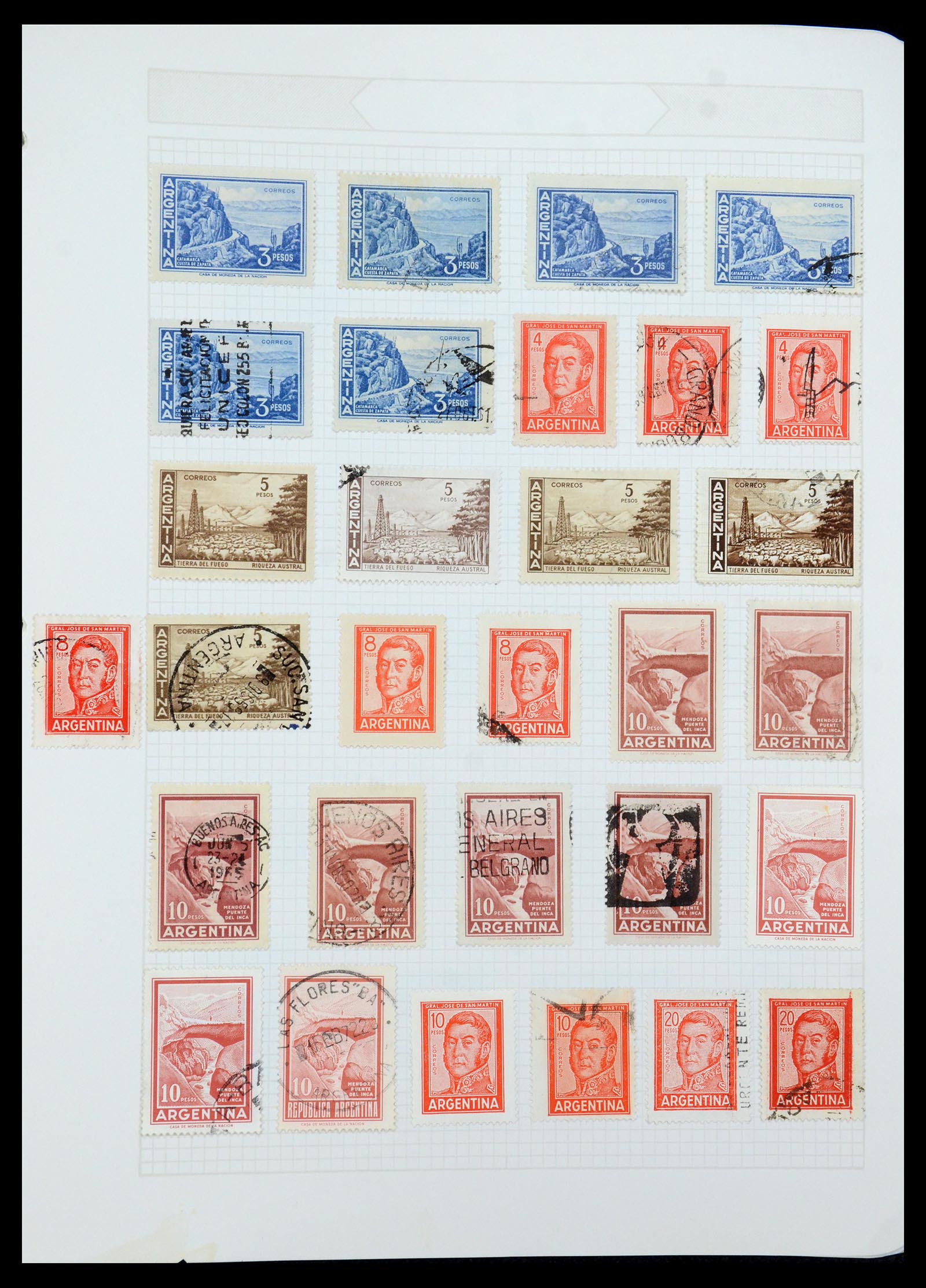 35688 530 - Postzegelverzameling 35688 Latijns Amerika 1860-1980.