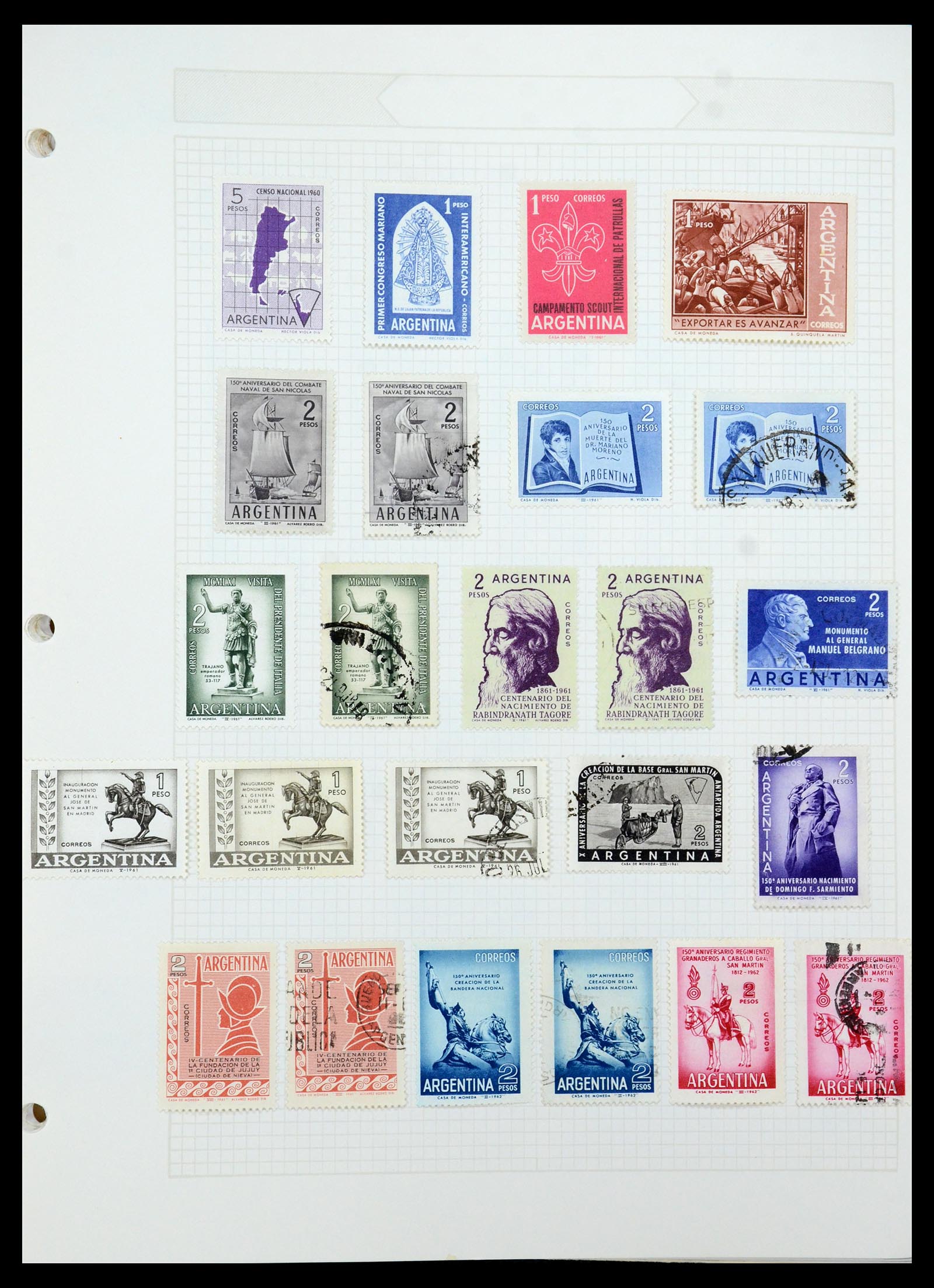 35688 532 - Postzegelverzameling 35688 Latijns Amerika 1860-1980.