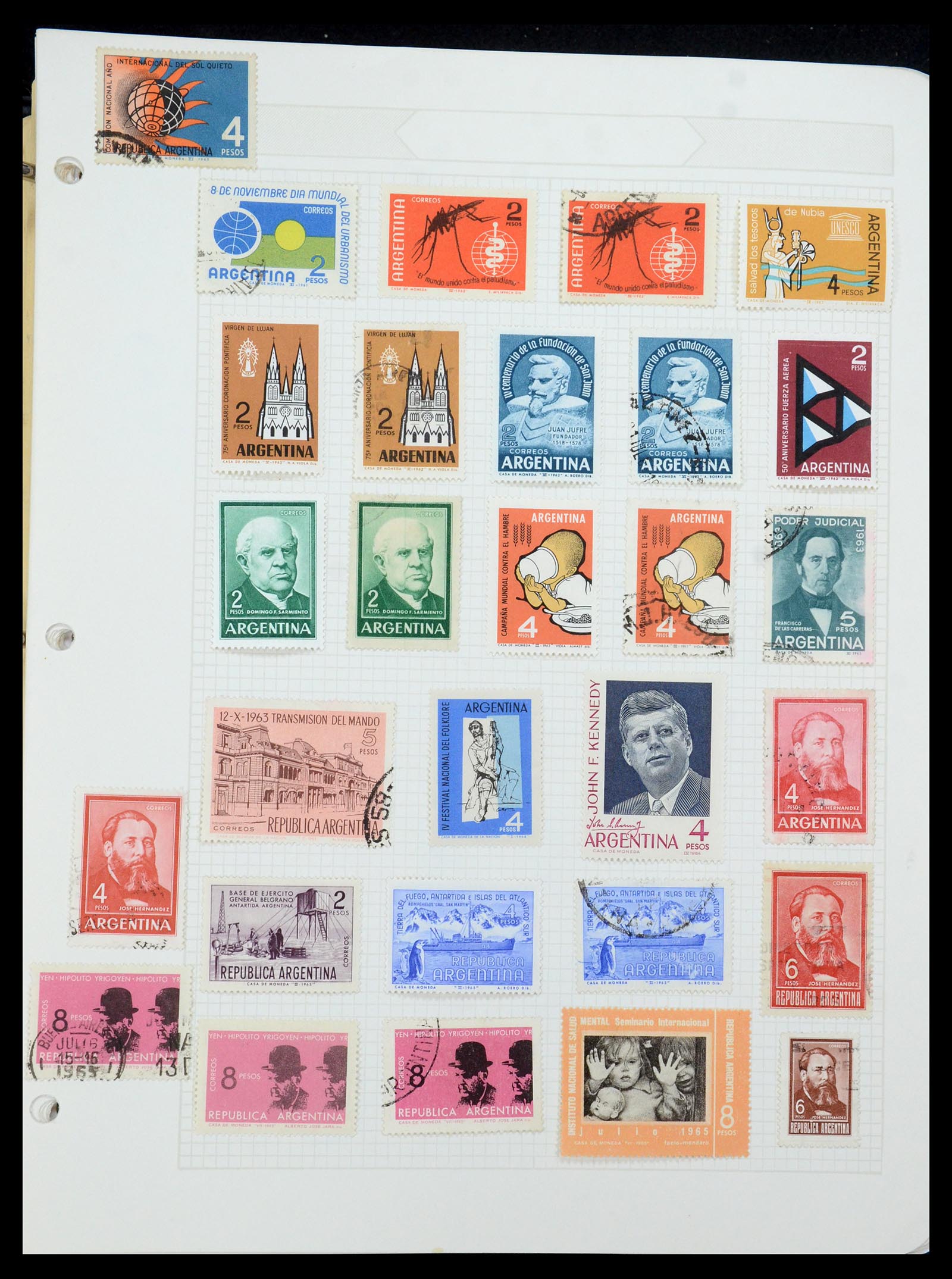 35688 533 - Postzegelverzameling 35688 Latijns Amerika 1860-1980.