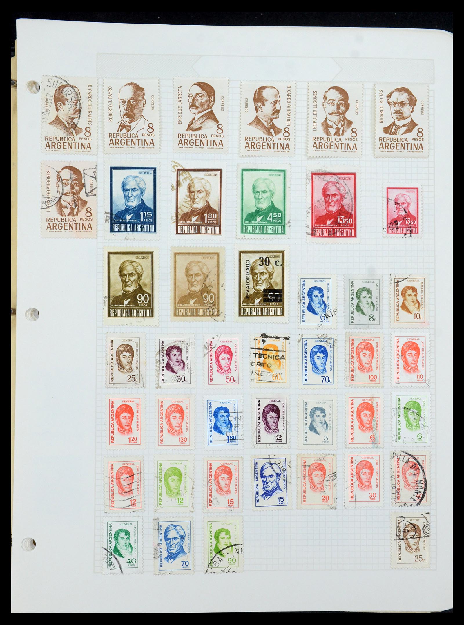 35688 534 - Postzegelverzameling 35688 Latijns Amerika 1860-1980.