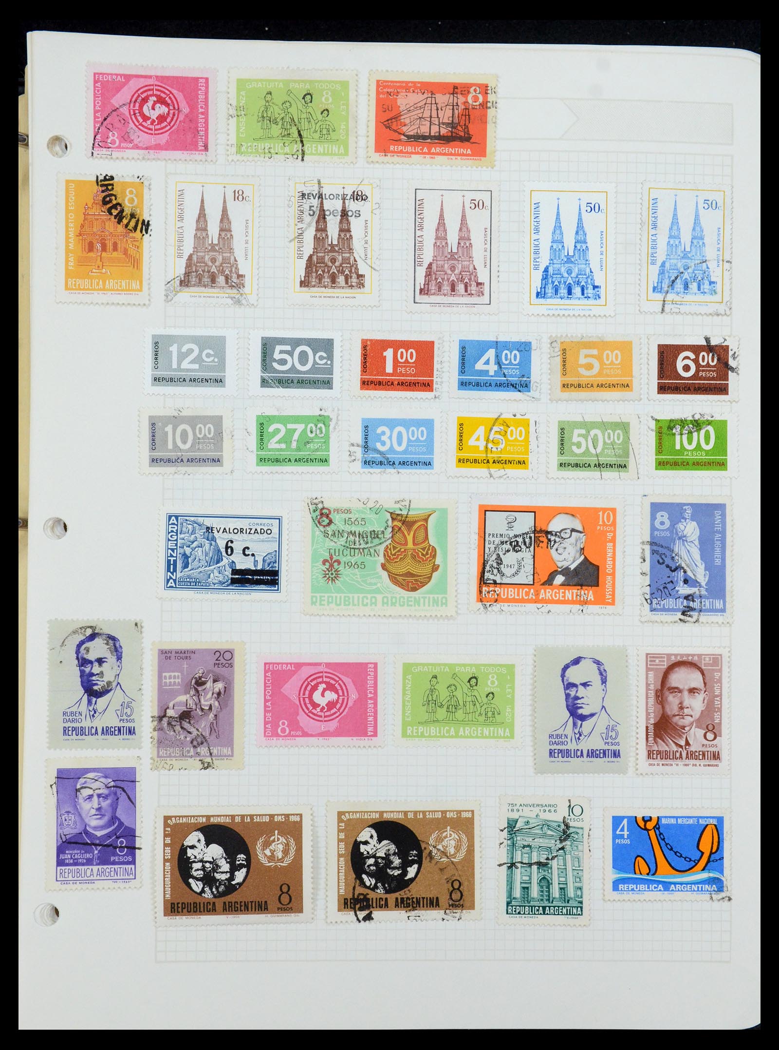 35688 535 - Postzegelverzameling 35688 Latijns Amerika 1860-1980.