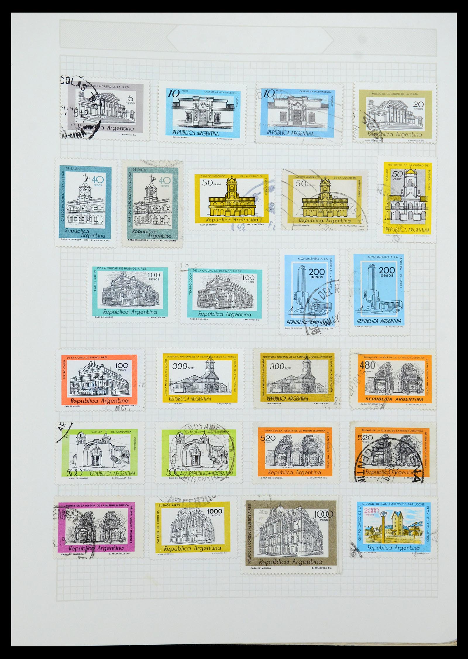 35688 538 - Postzegelverzameling 35688 Latijns Amerika 1860-1980.