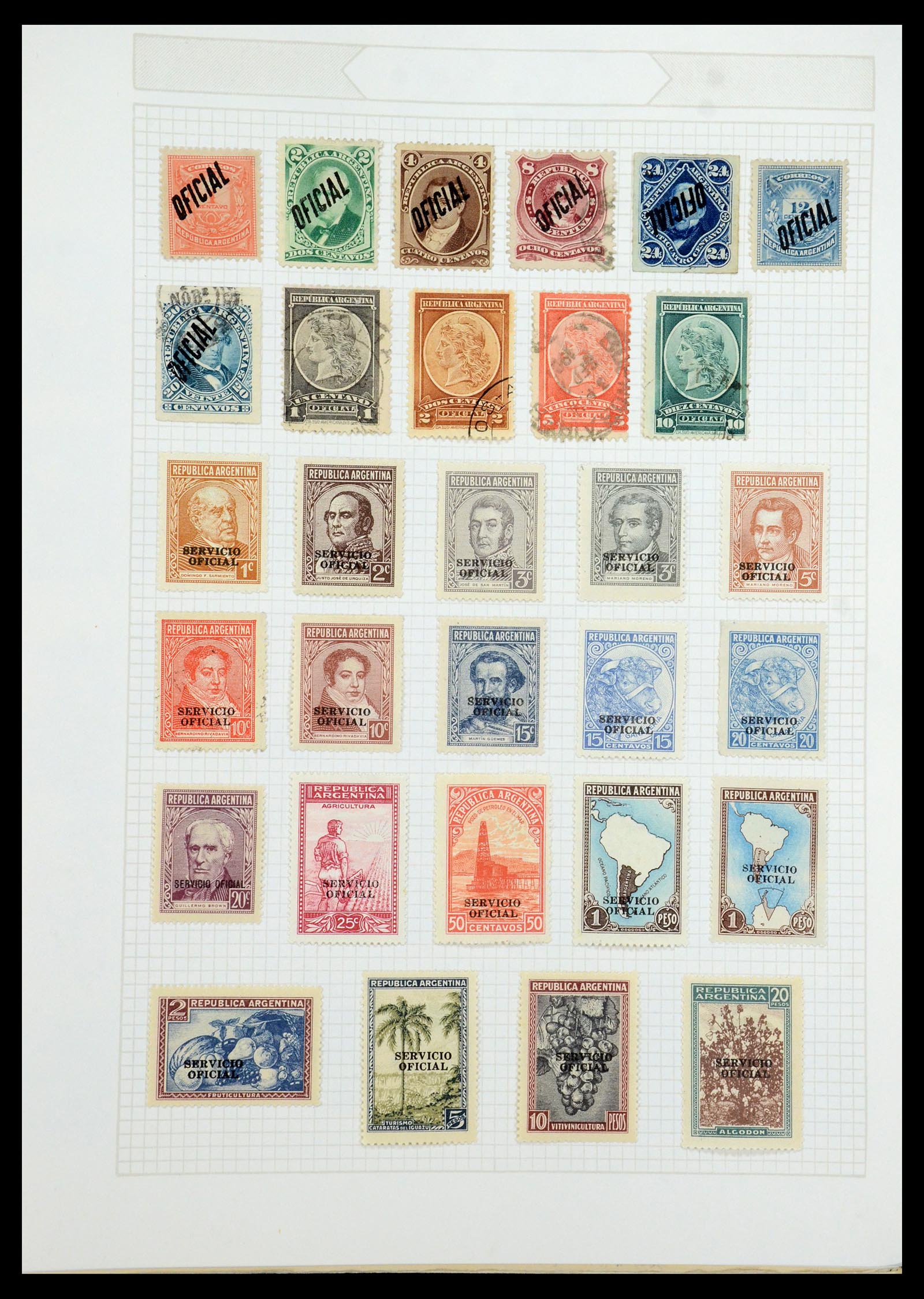 35688 546 - Postzegelverzameling 35688 Latijns Amerika 1860-1980.