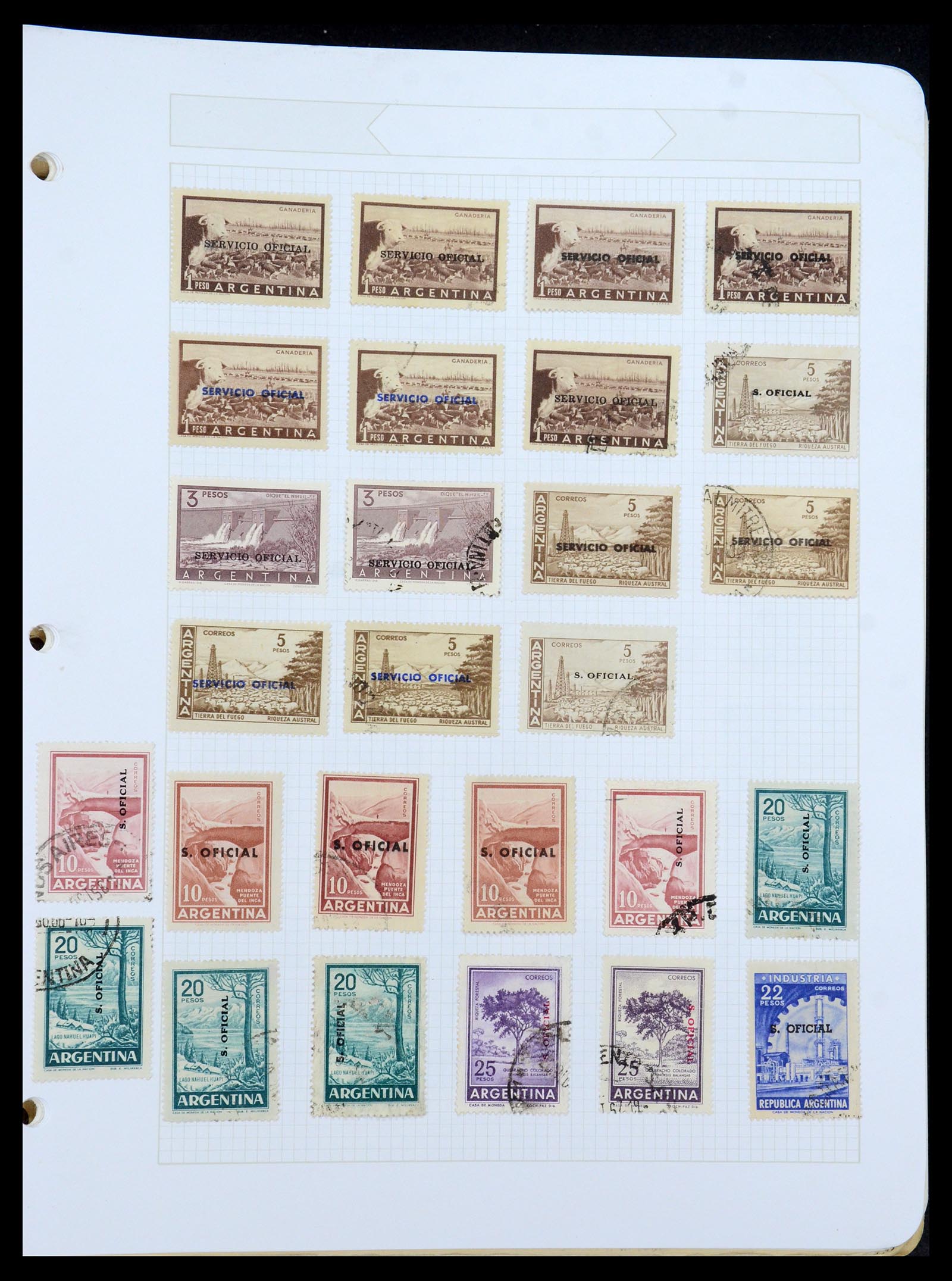 35688 548 - Postzegelverzameling 35688 Latijns Amerika 1860-1980.