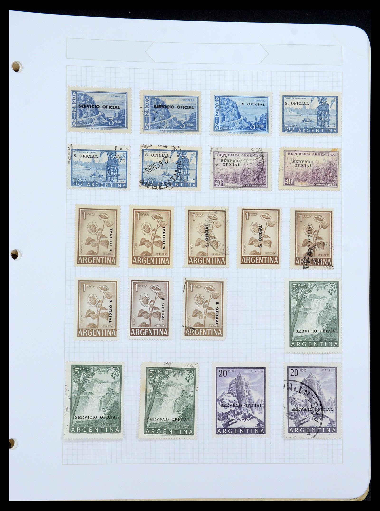 35688 549 - Postzegelverzameling 35688 Latijns Amerika 1860-1980.