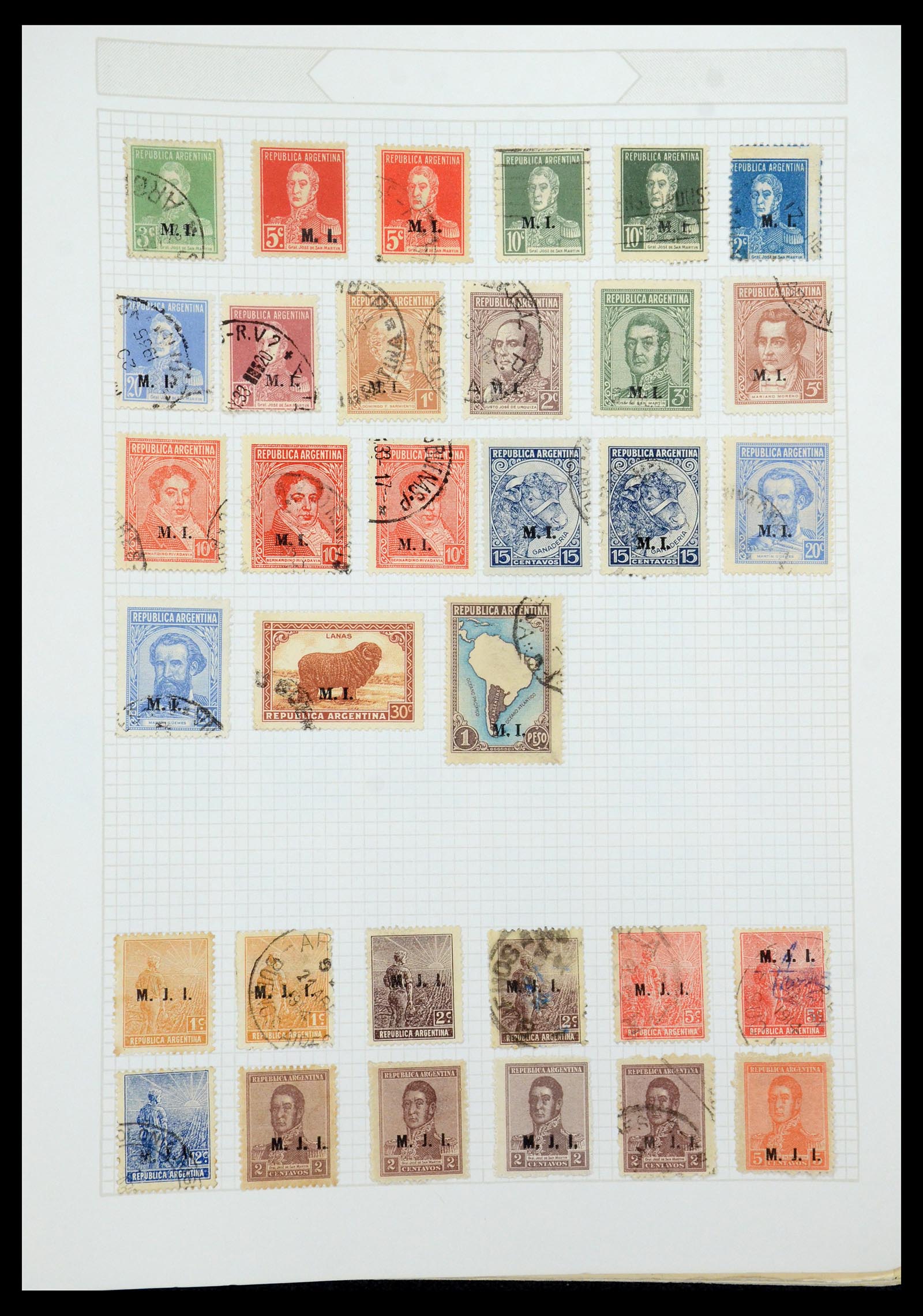 35688 556 - Postzegelverzameling 35688 Latijns Amerika 1860-1980.