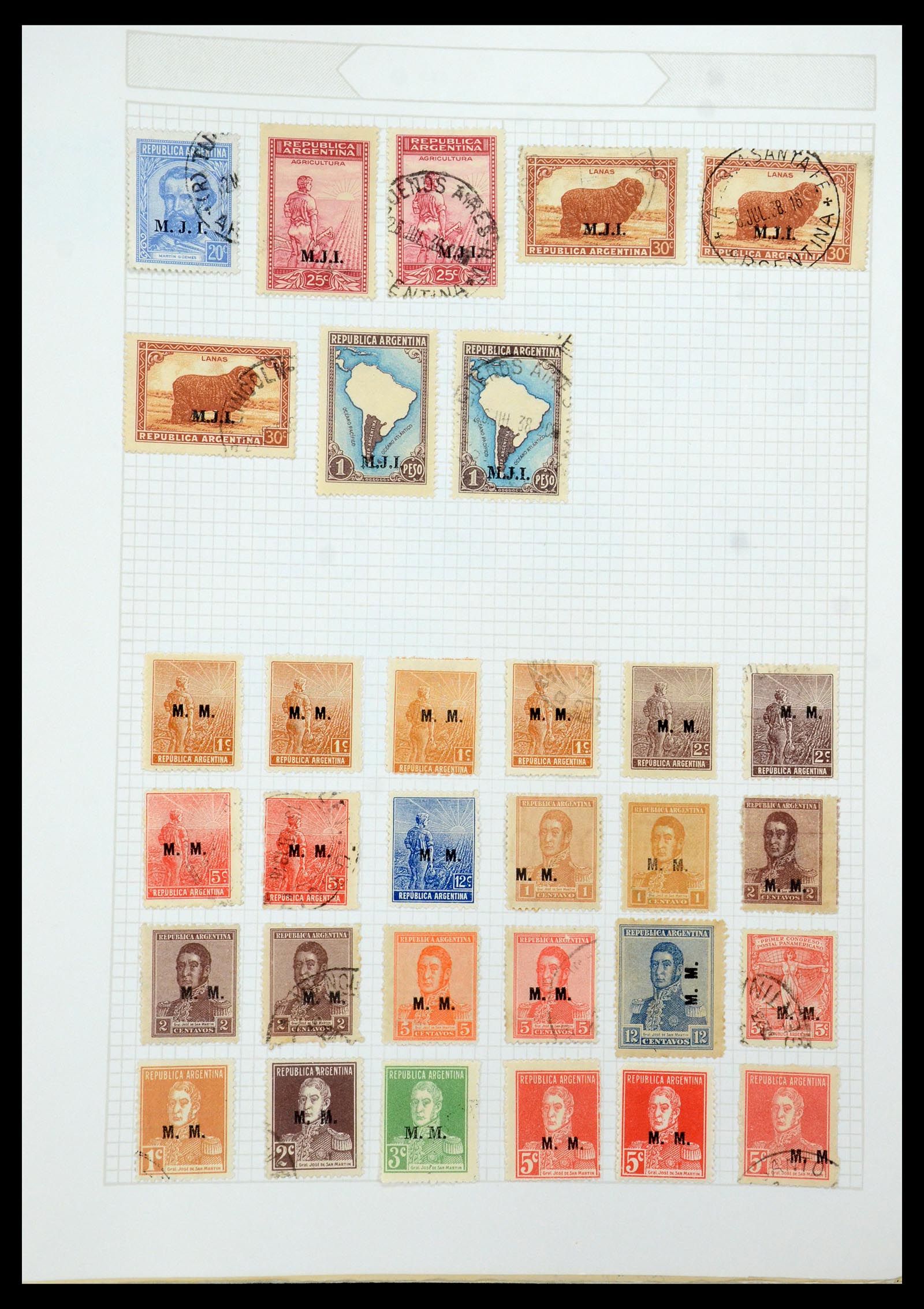 35688 558 - Postzegelverzameling 35688 Latijns Amerika 1860-1980.