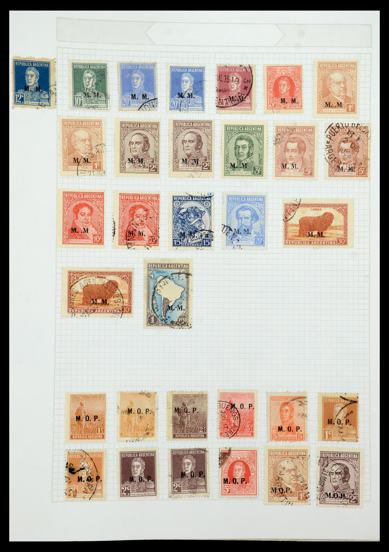 35688 559 - Postzegelverzameling 35688 Latijns Amerika 1860-1980.