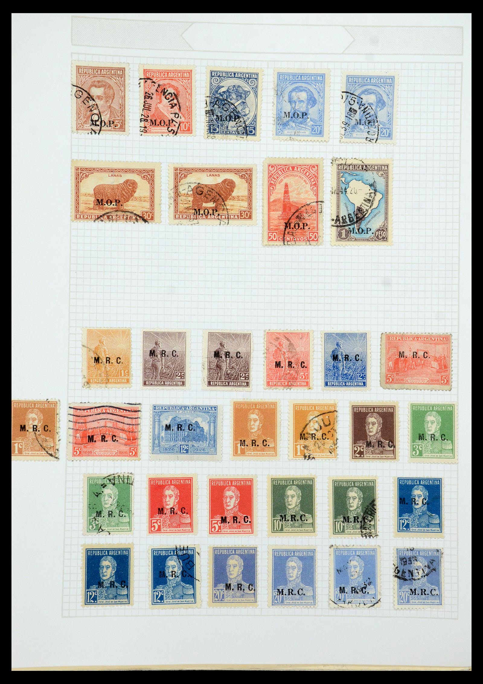 35688 560 - Postzegelverzameling 35688 Latijns Amerika 1860-1980.