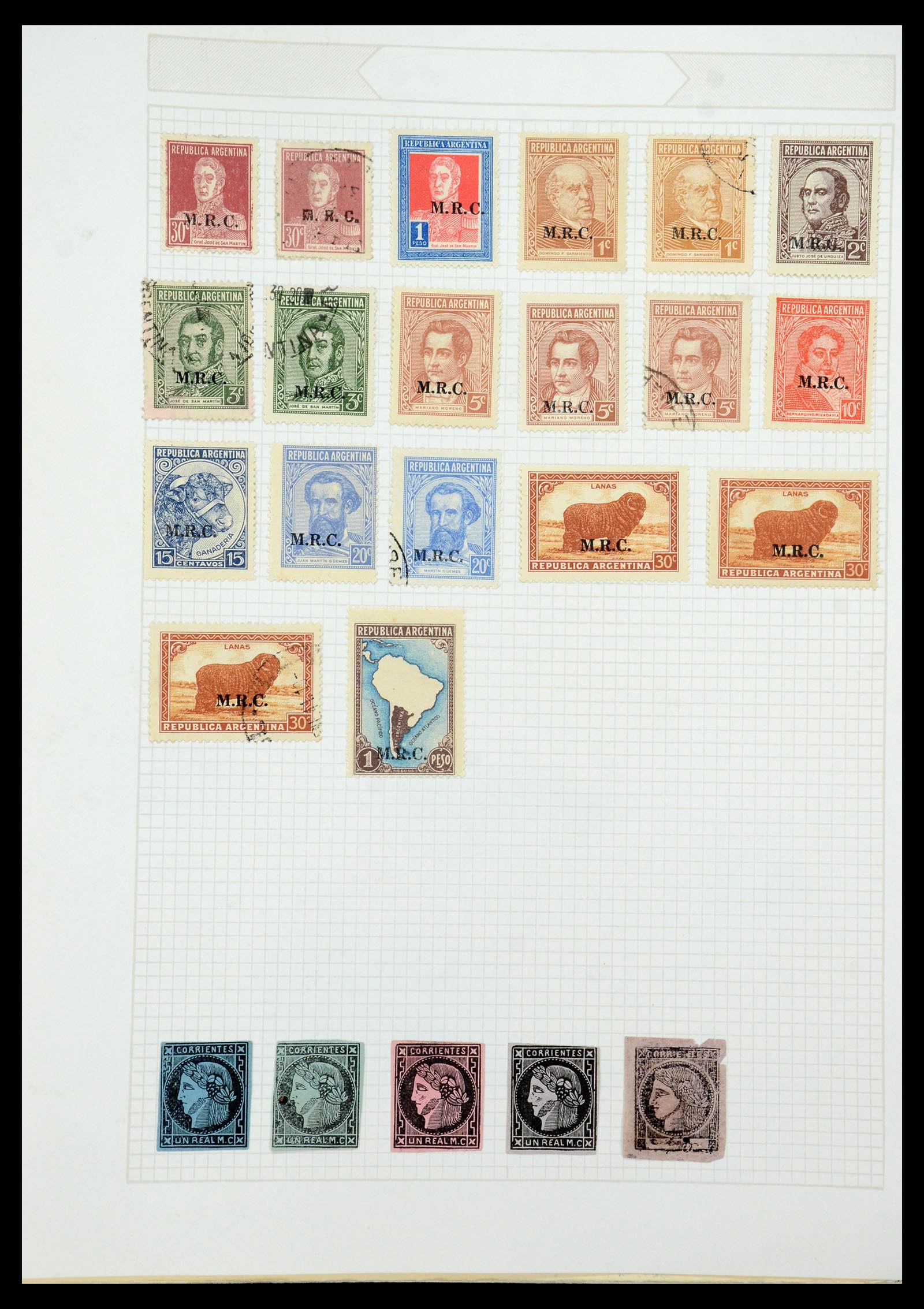 35688 561 - Postzegelverzameling 35688 Latijns Amerika 1860-1980.