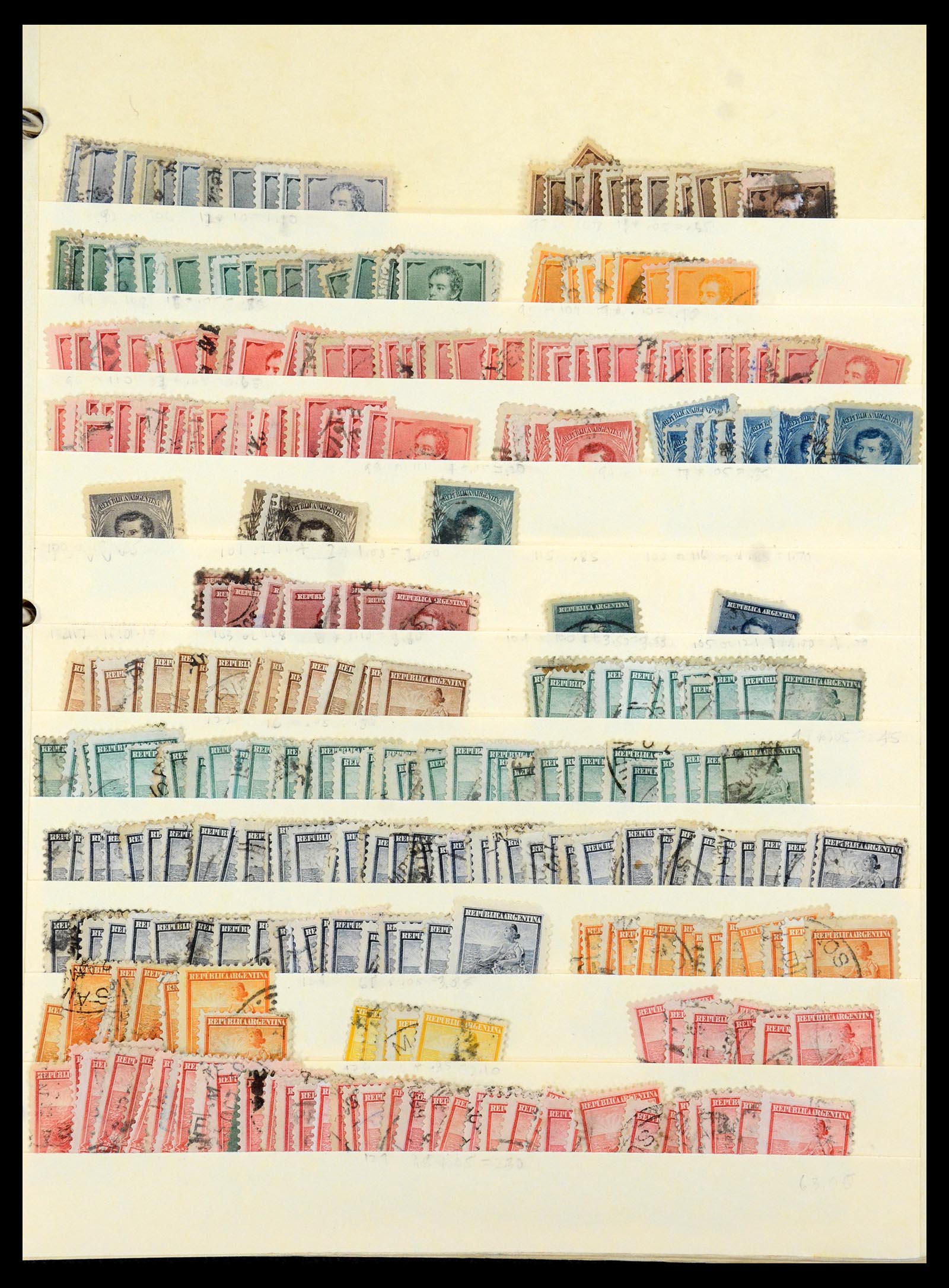 35688 566 - Postzegelverzameling 35688 Latijns Amerika 1860-1980.