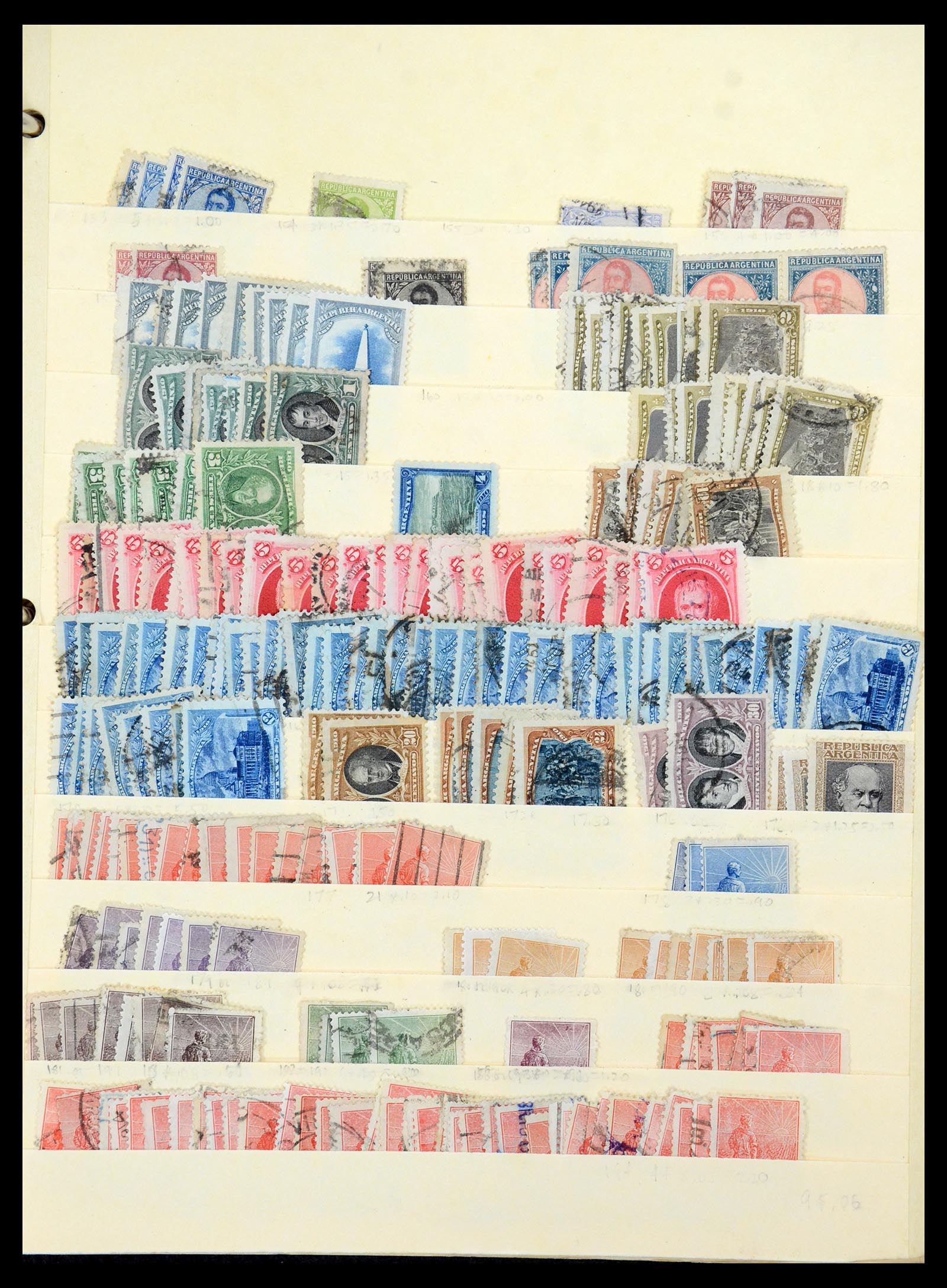 35688 568 - Postzegelverzameling 35688 Latijns Amerika 1860-1980.