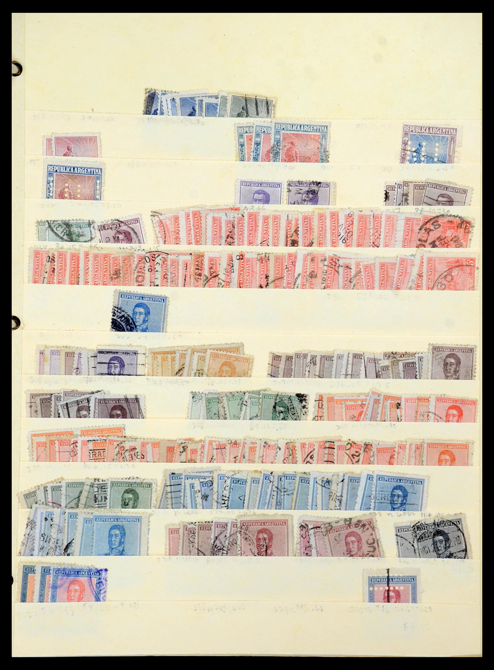 35688 569 - Postzegelverzameling 35688 Latijns Amerika 1860-1980.