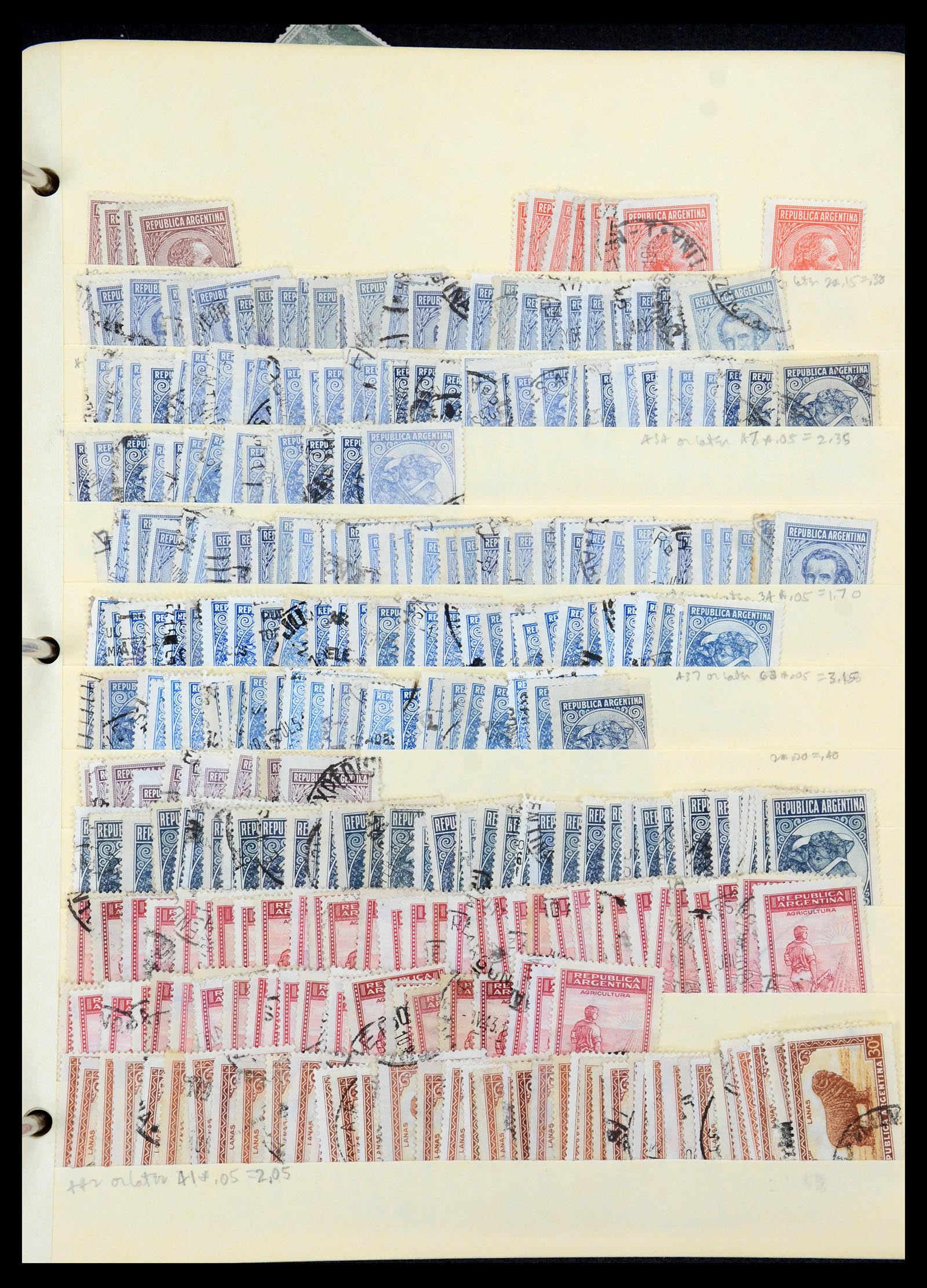 35688 573 - Postzegelverzameling 35688 Latijns Amerika 1860-1980.
