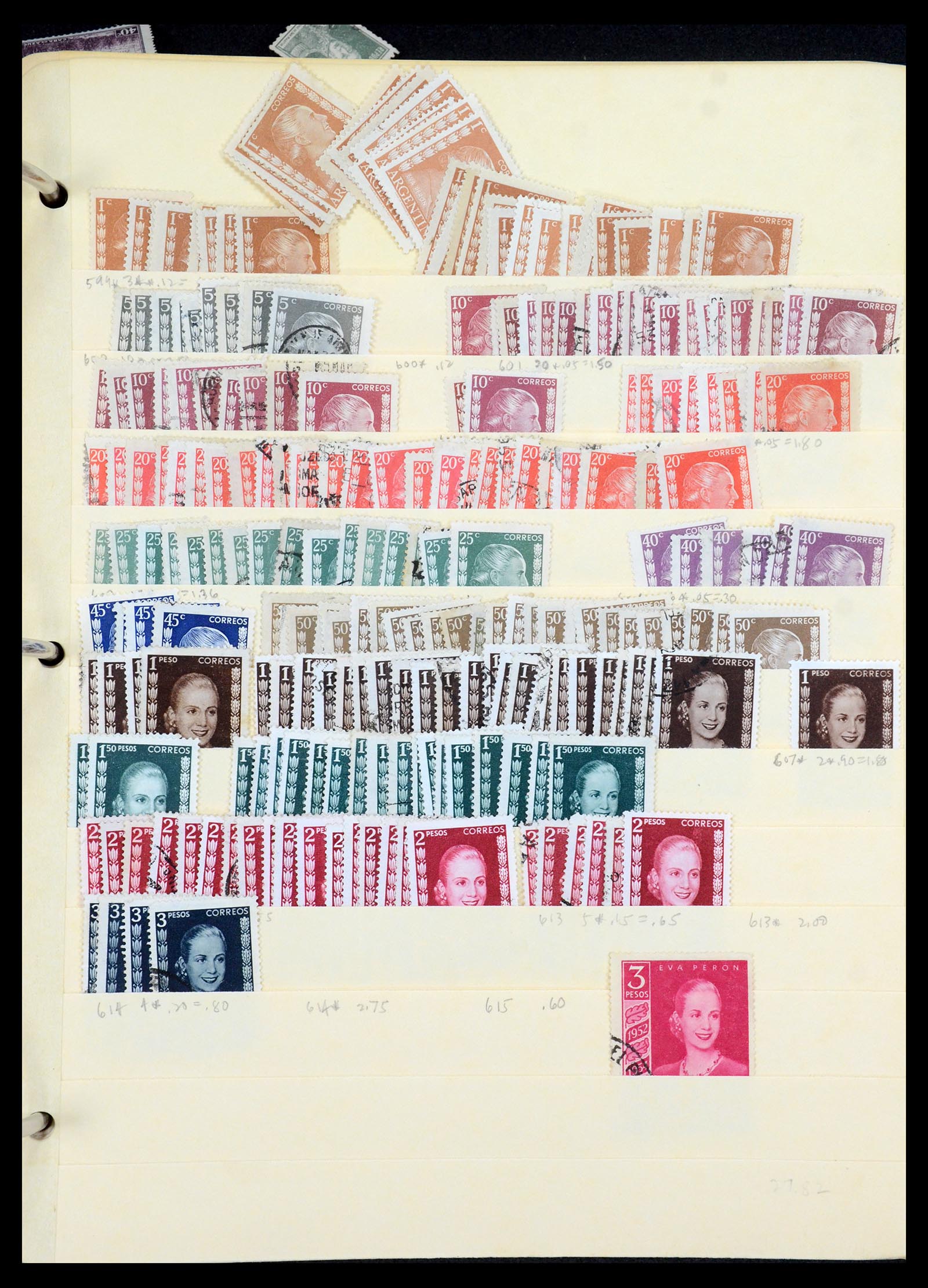 35688 577 - Postzegelverzameling 35688 Latijns Amerika 1860-1980.