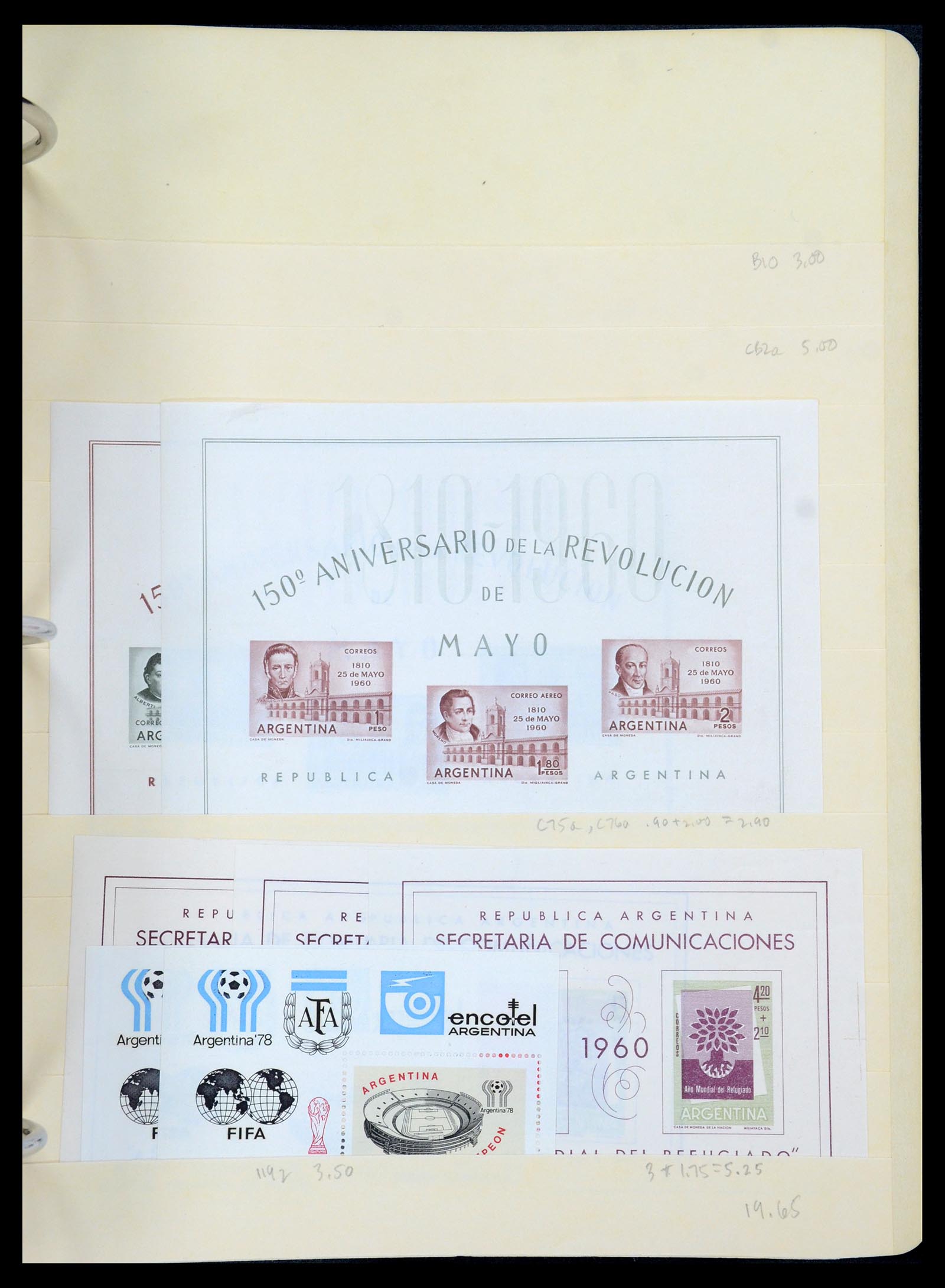 35688 600 - Postzegelverzameling 35688 Latijns Amerika 1860-1980.