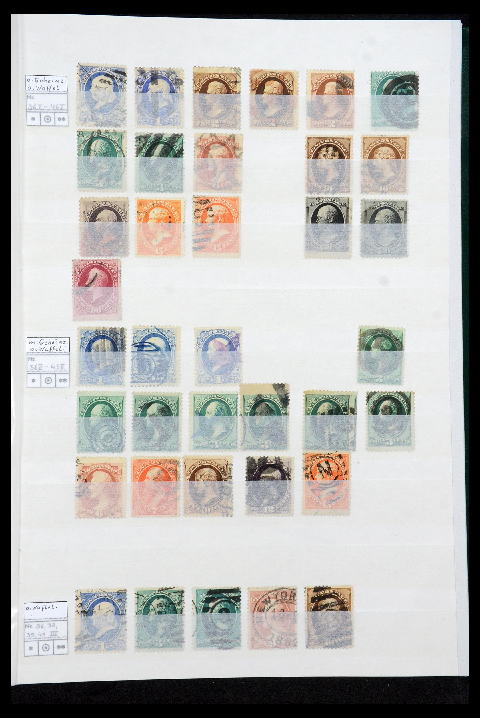 35689 003 - Postzegelverzameling 35689 USA 1851-2001.