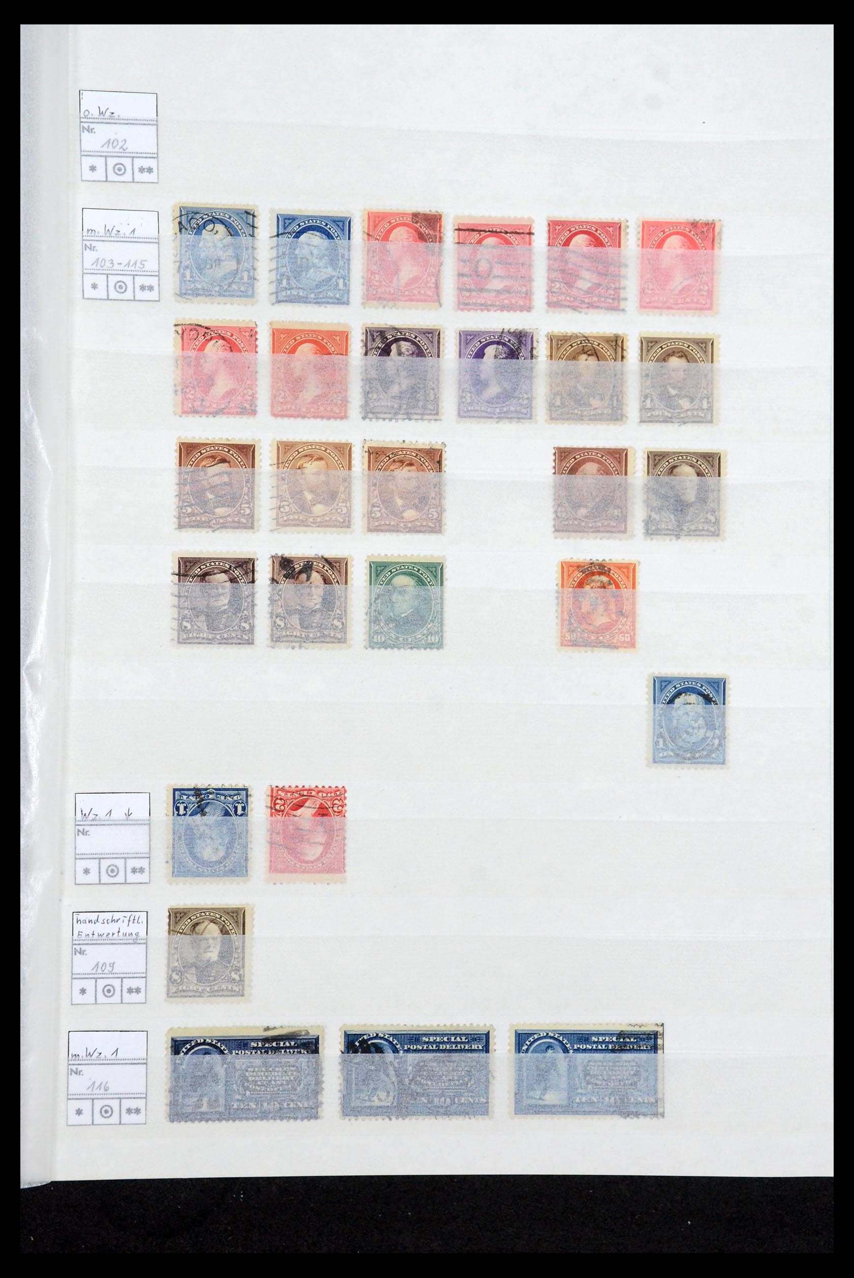 35689 007 - Postzegelverzameling 35689 USA 1851-2001.