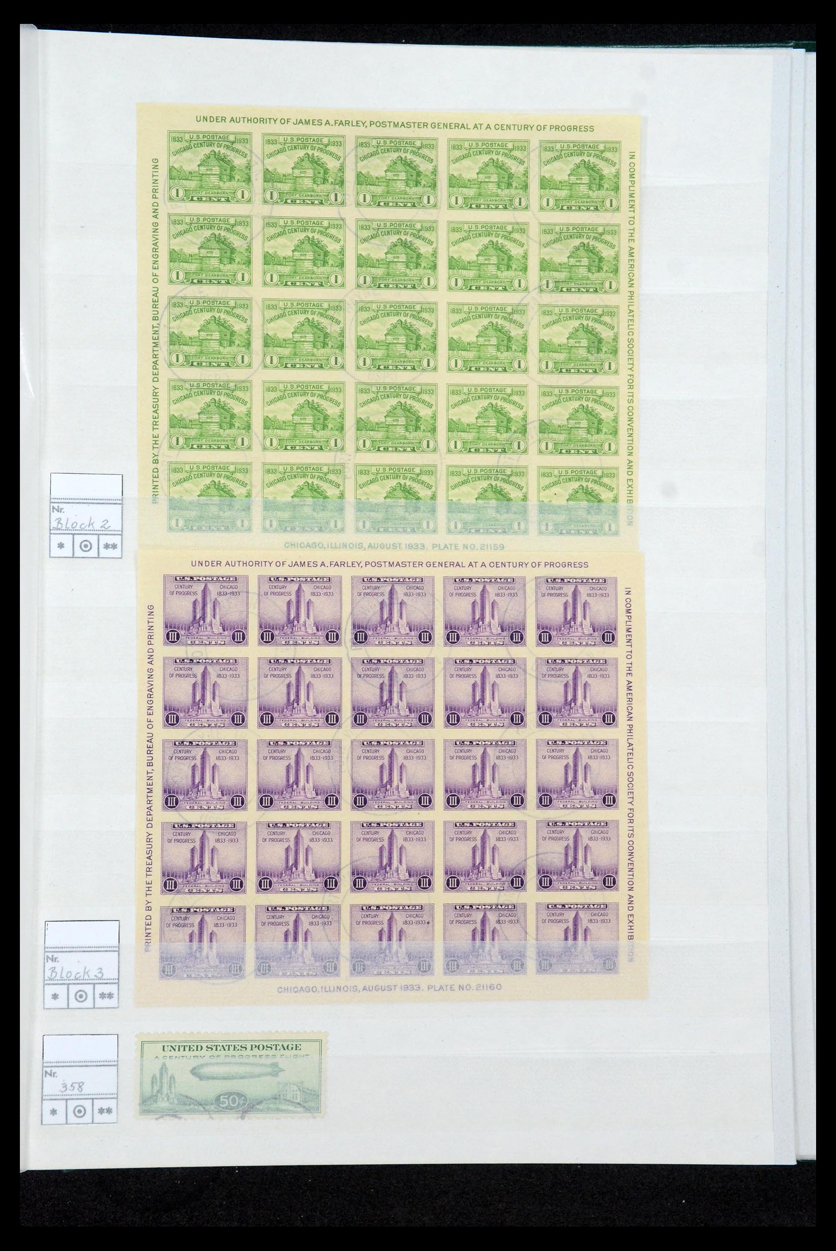 35689 035 - Stamp Collection 35689 USA 1851-2001.