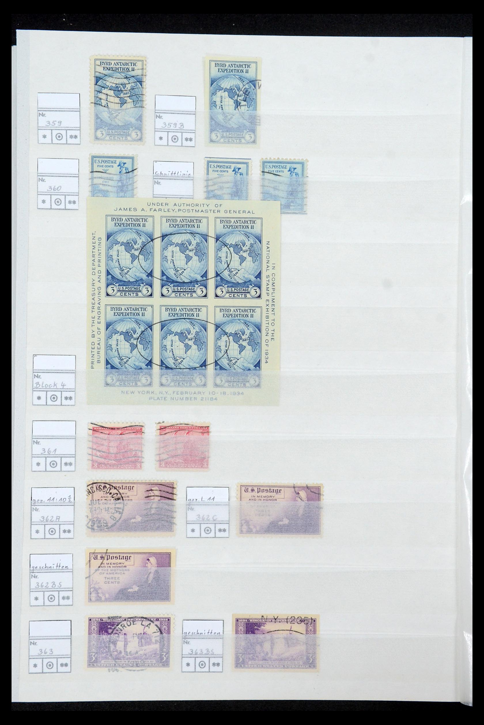 35689 036 - Postzegelverzameling 35689 USA 1851-2001.