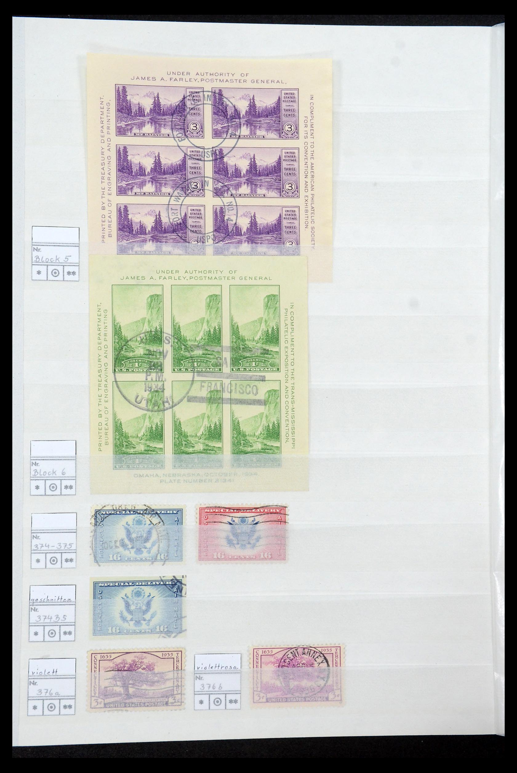 35689 038 - Stamp Collection 35689 USA 1851-2001.