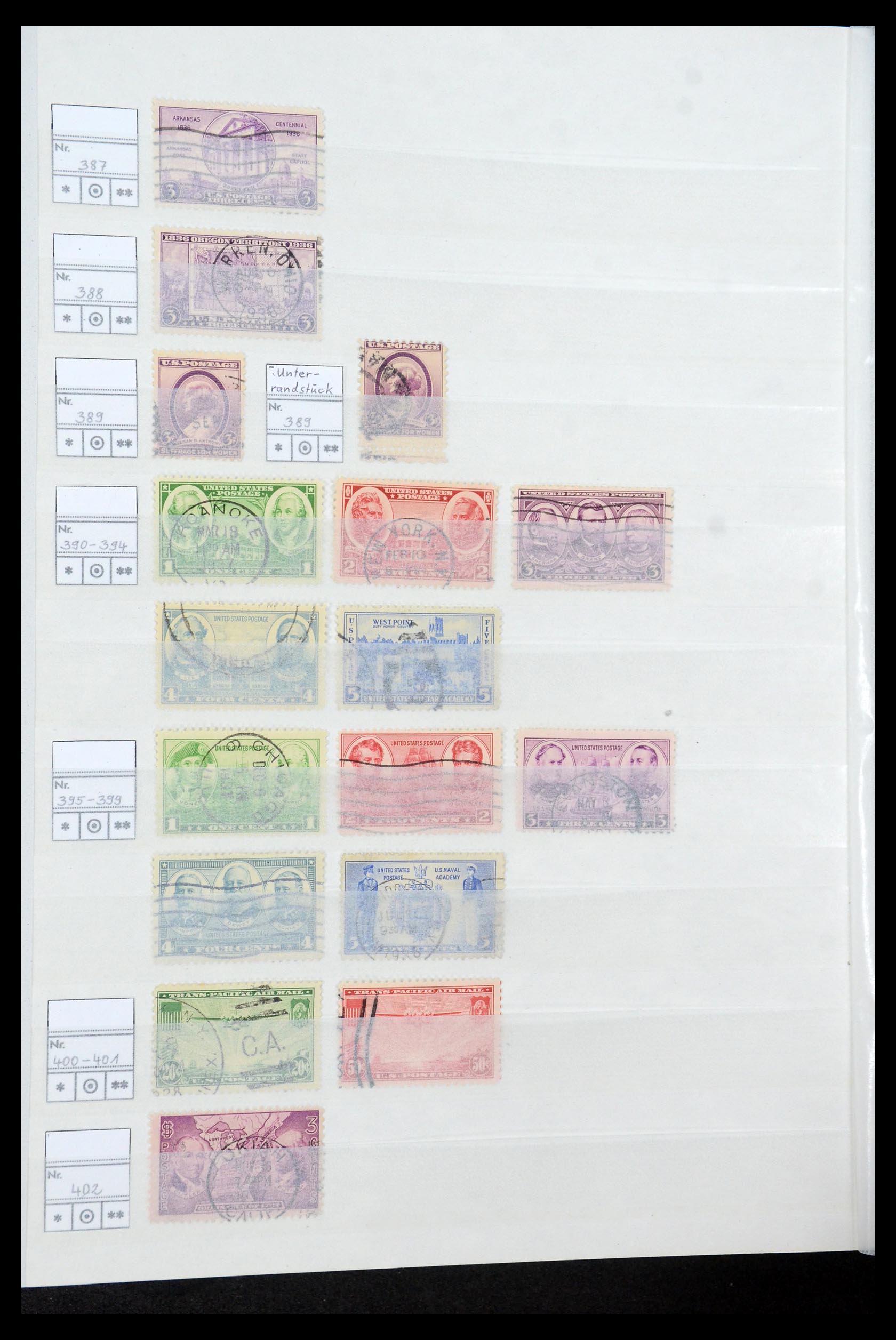 35689 040 - Postzegelverzameling 35689 USA 1851-2001.
