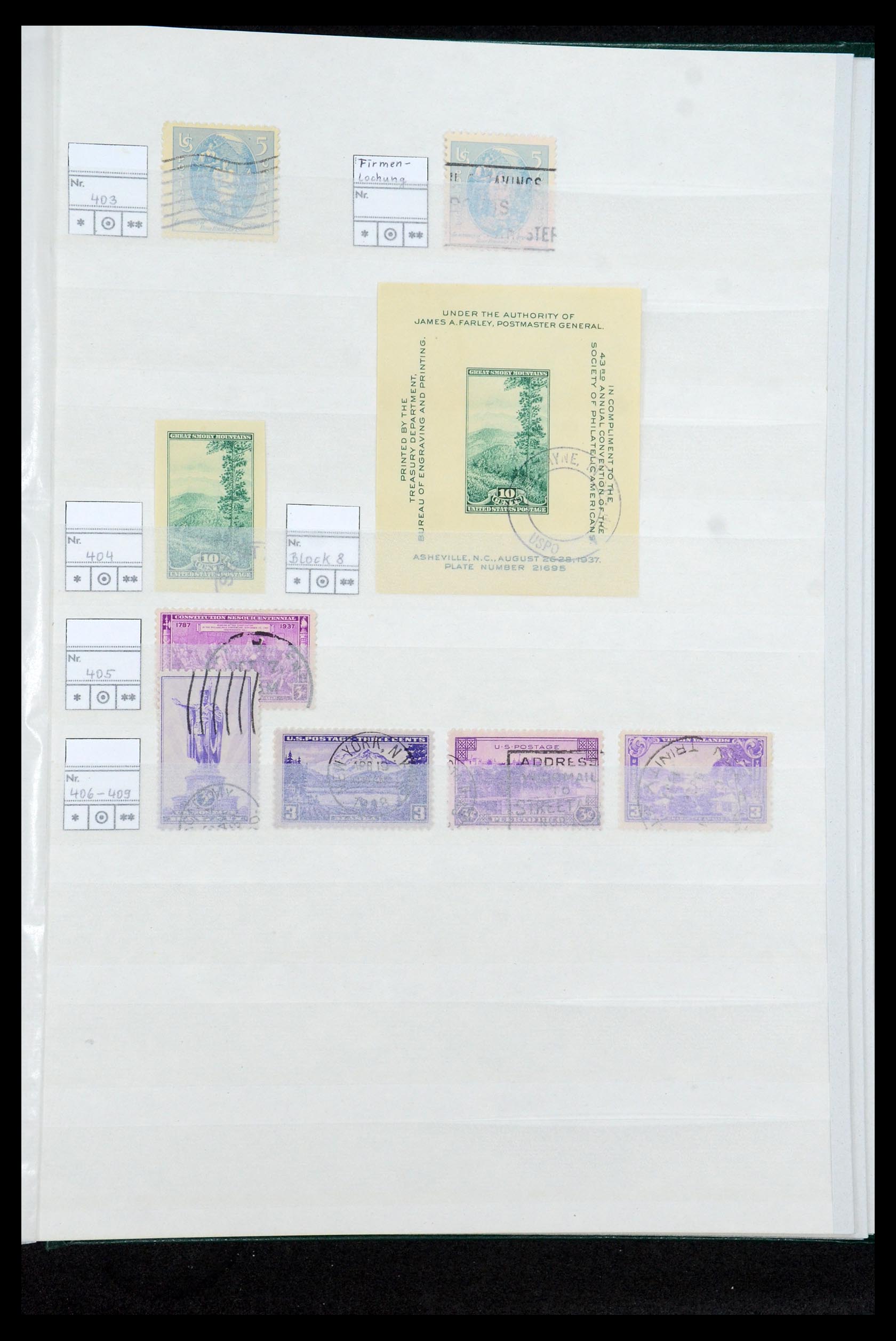 35689 041 - Postzegelverzameling 35689 USA 1851-2001.