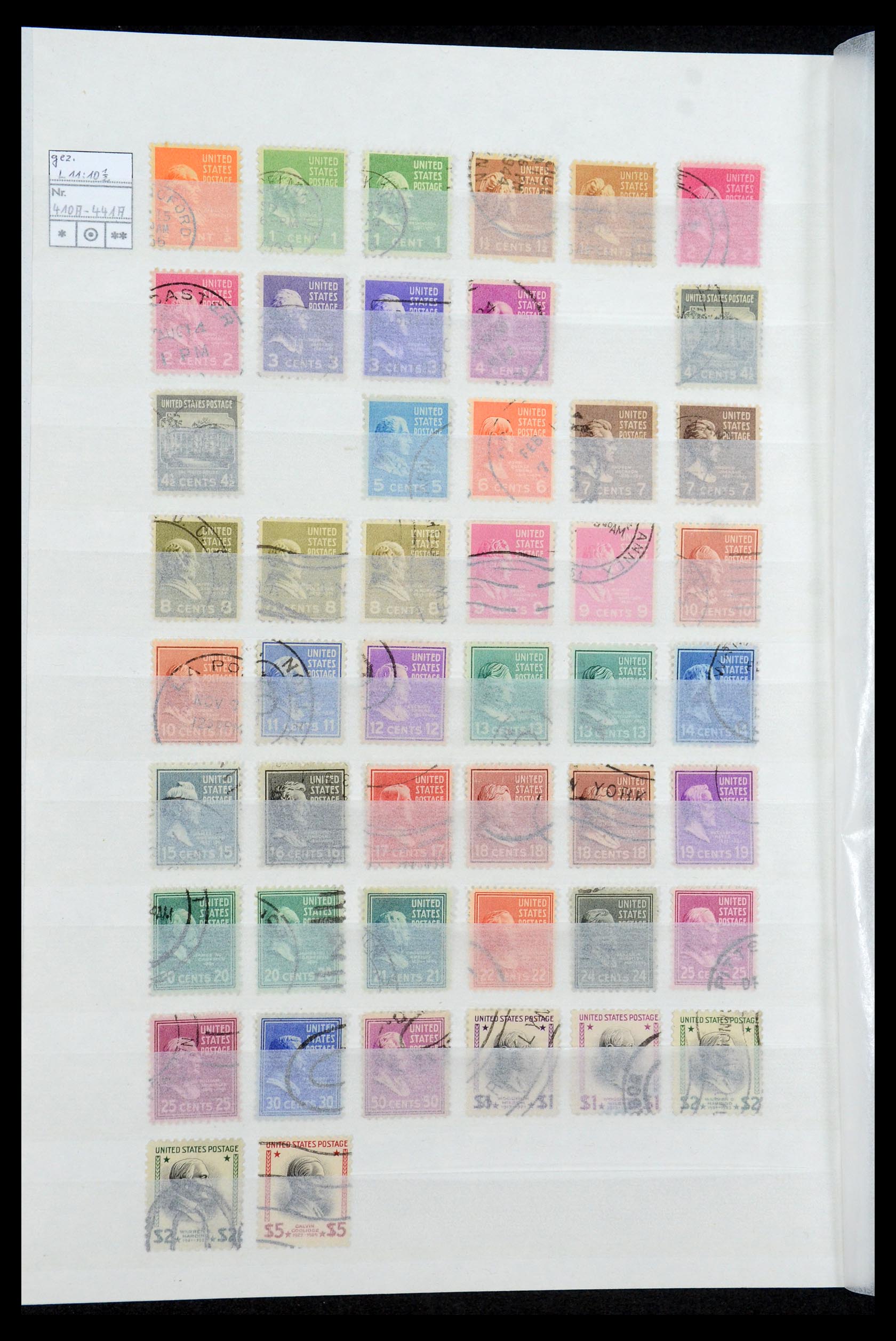 35689 042 - Postzegelverzameling 35689 USA 1851-2001.