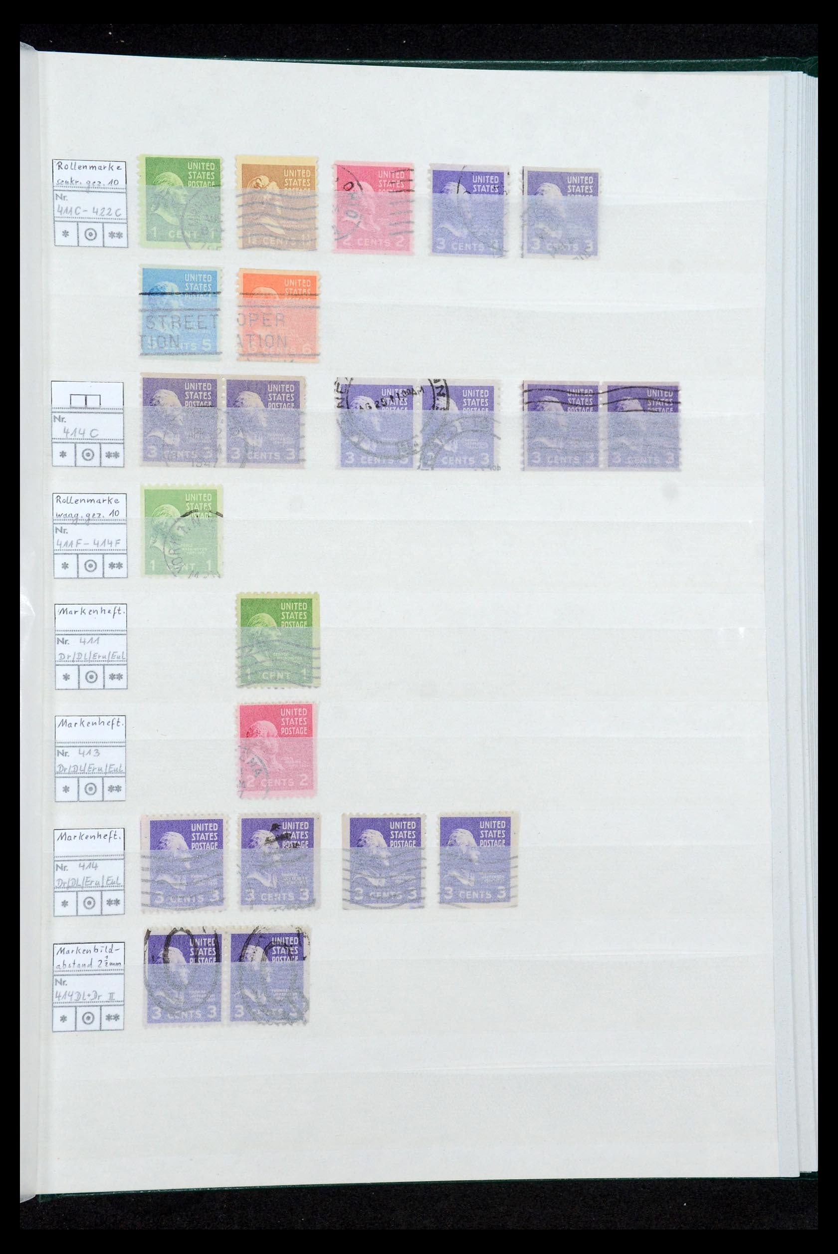 35689 043 - Postzegelverzameling 35689 USA 1851-2001.
