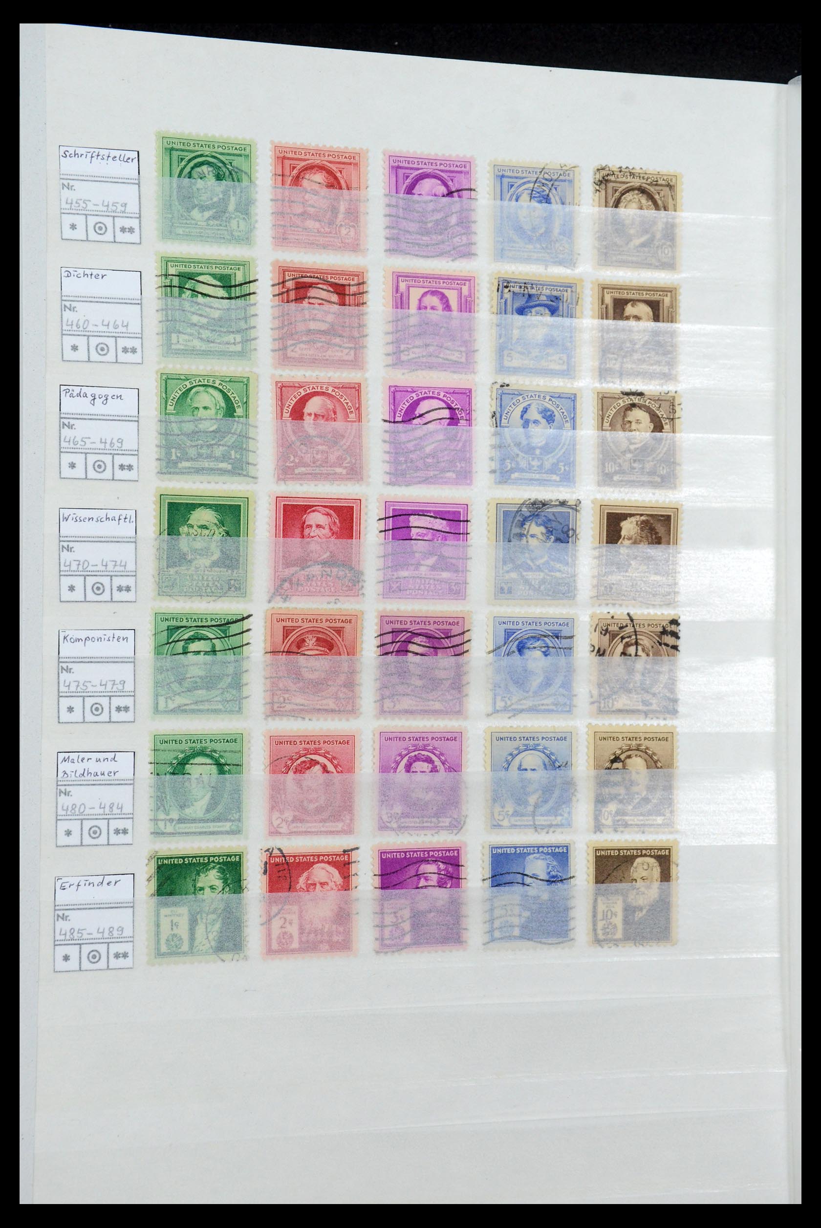 35689 046 - Postzegelverzameling 35689 USA 1851-2001.
