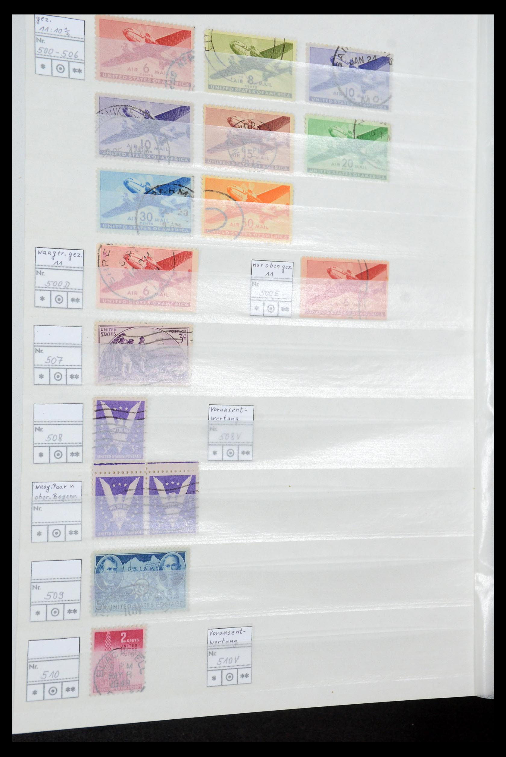 35689 047 - Postzegelverzameling 35689 USA 1851-2001.