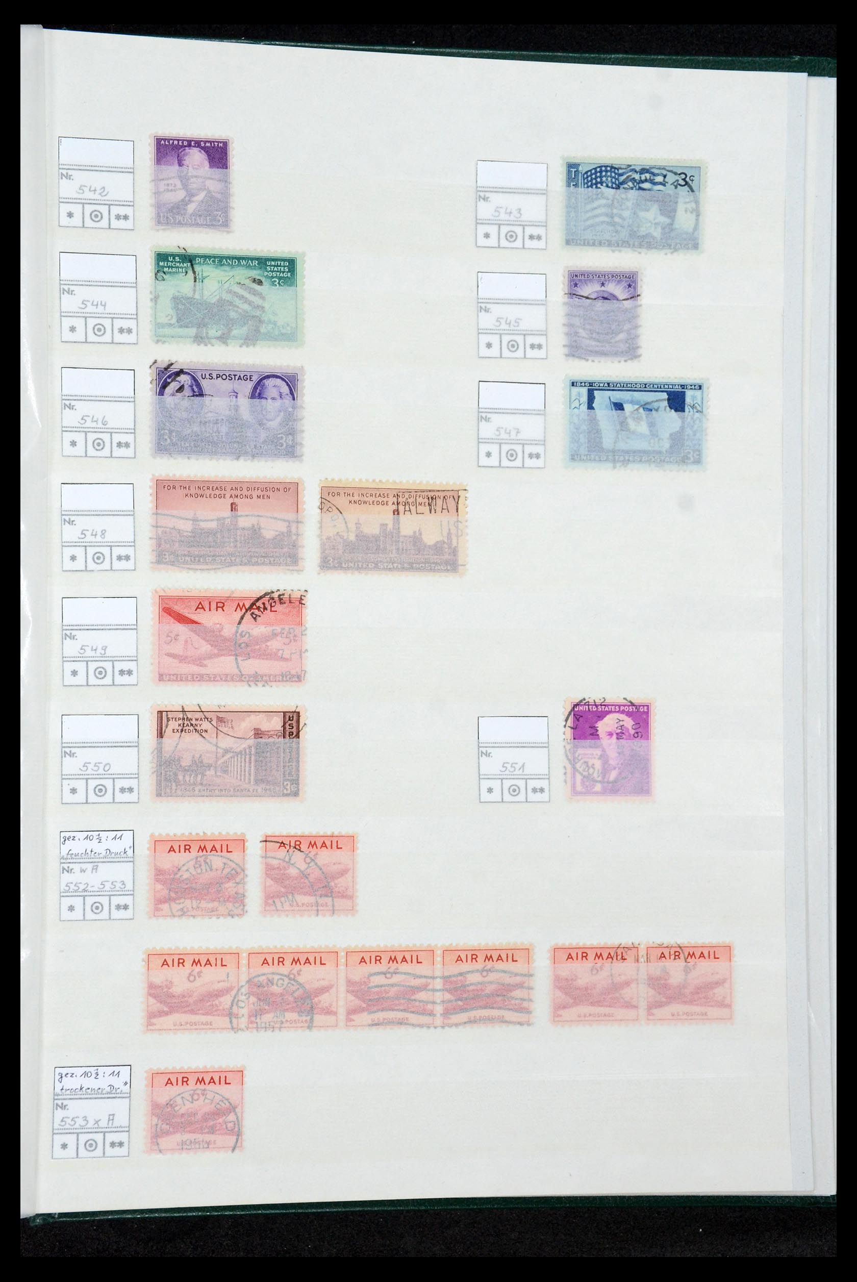 35689 050 - Postzegelverzameling 35689 USA 1851-2001.