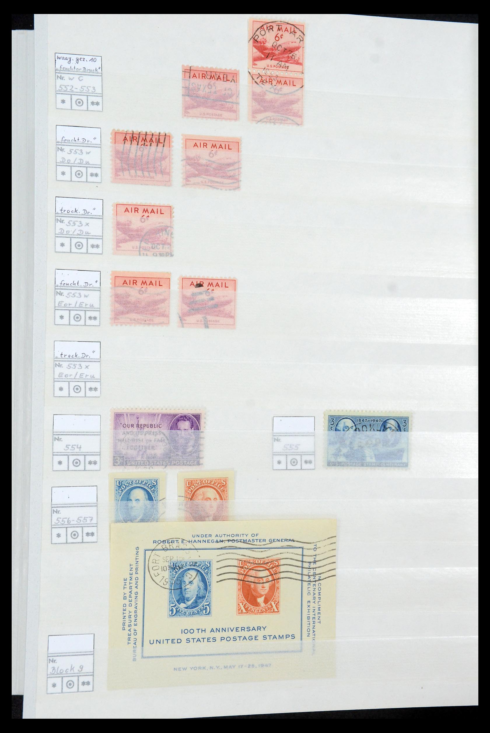 35689 051 - Postzegelverzameling 35689 USA 1851-2001.
