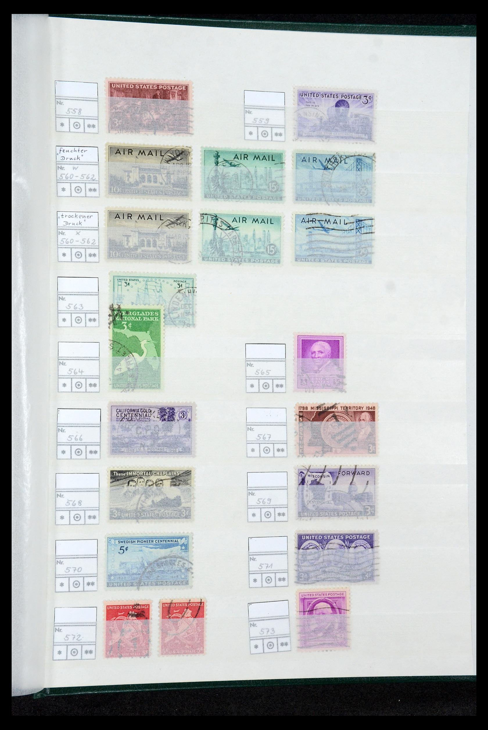 35689 052 - Postzegelverzameling 35689 USA 1851-2001.