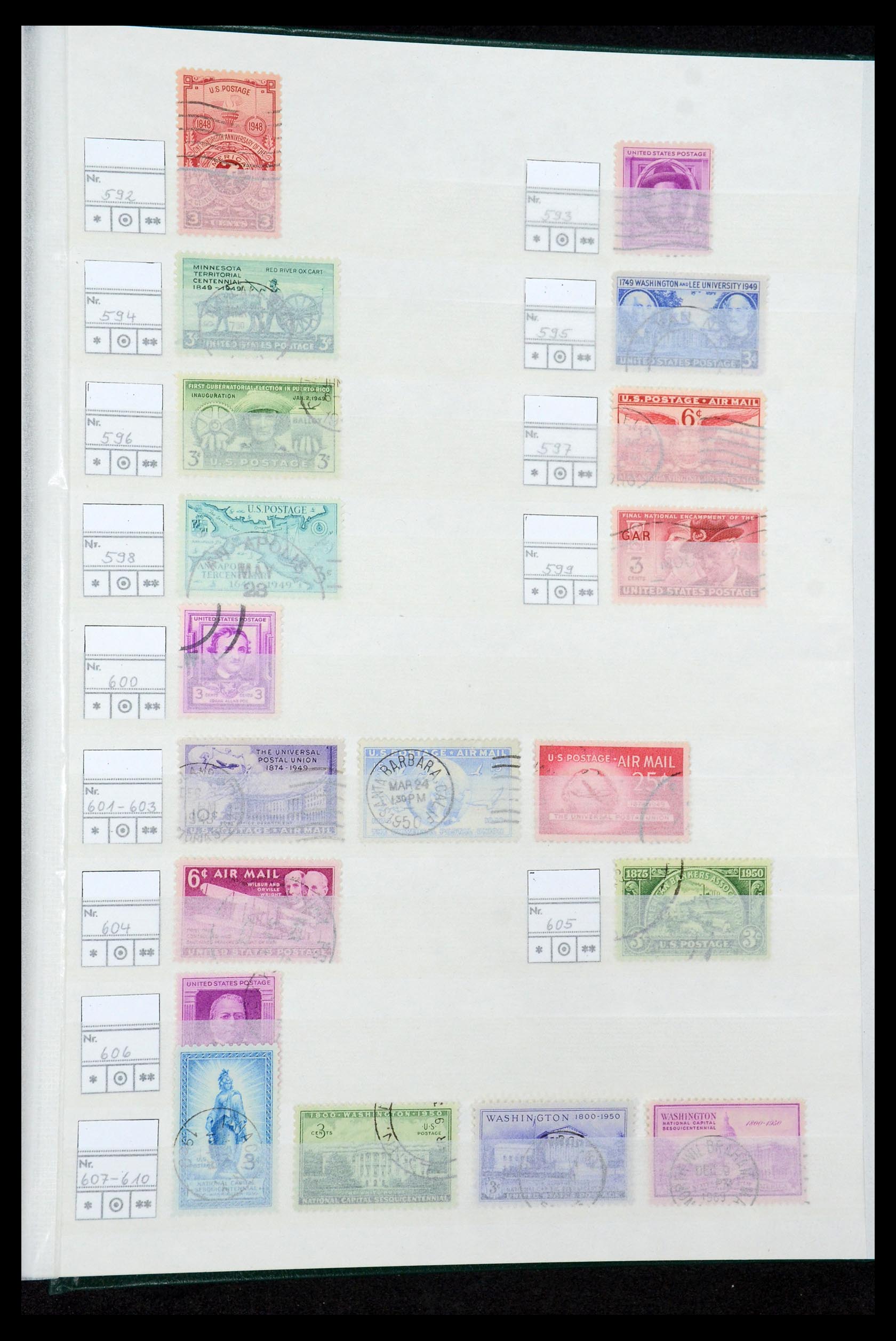 35689 054 - Stamp Collection 35689 USA 1851-2001.