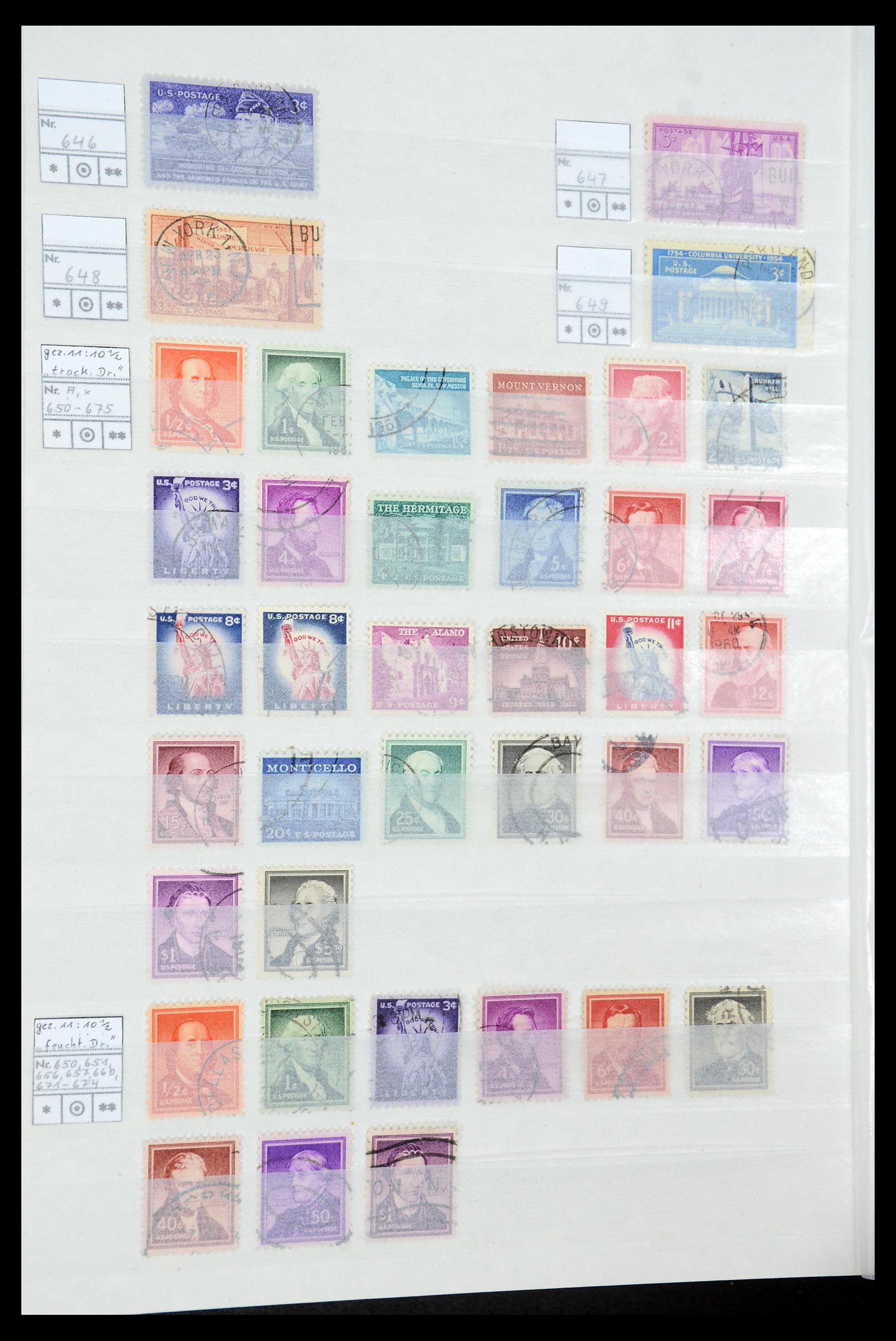 35689 057 - Stamp Collection 35689 USA 1851-2001.
