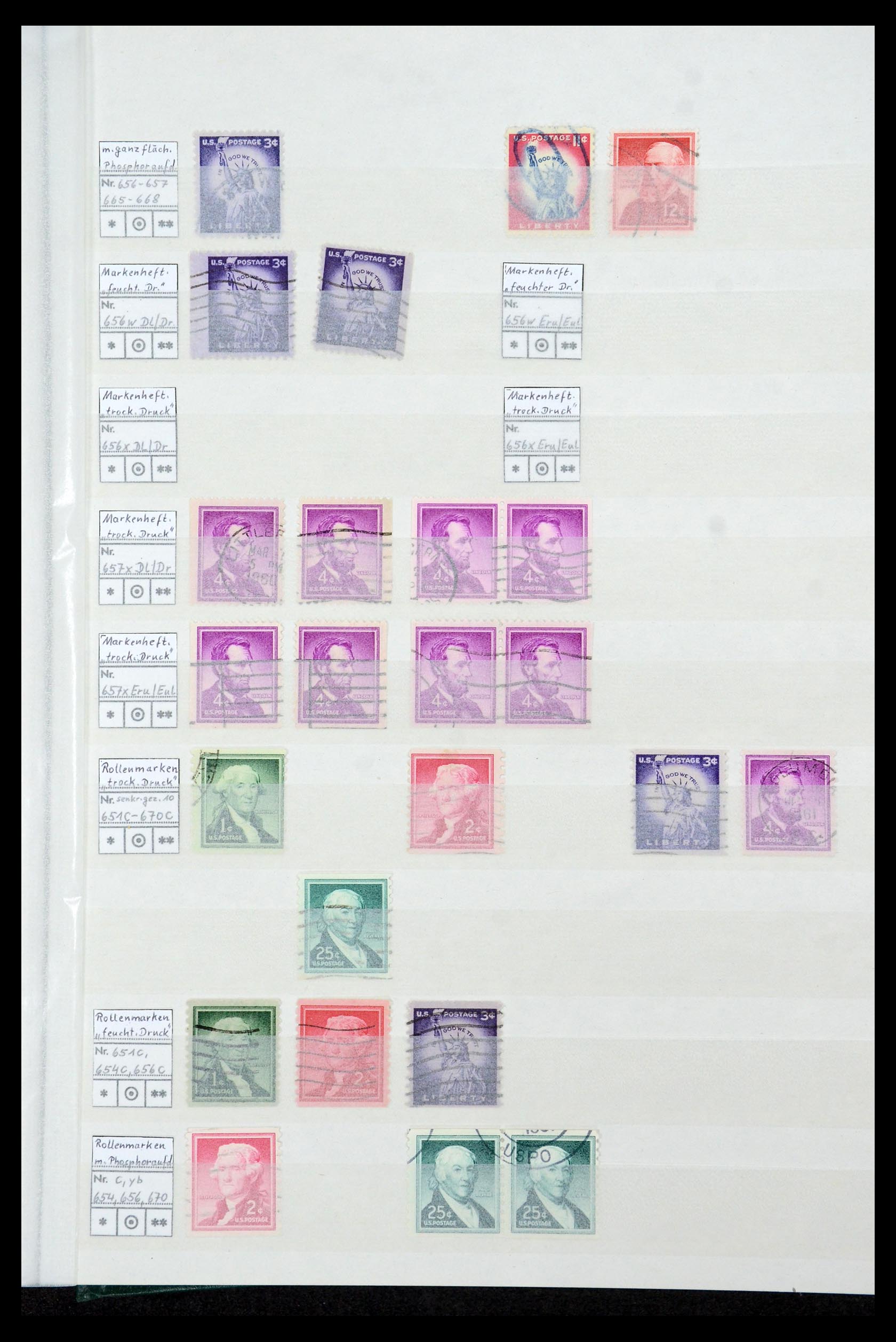 35689 058 - Stamp Collection 35689 USA 1851-2001.