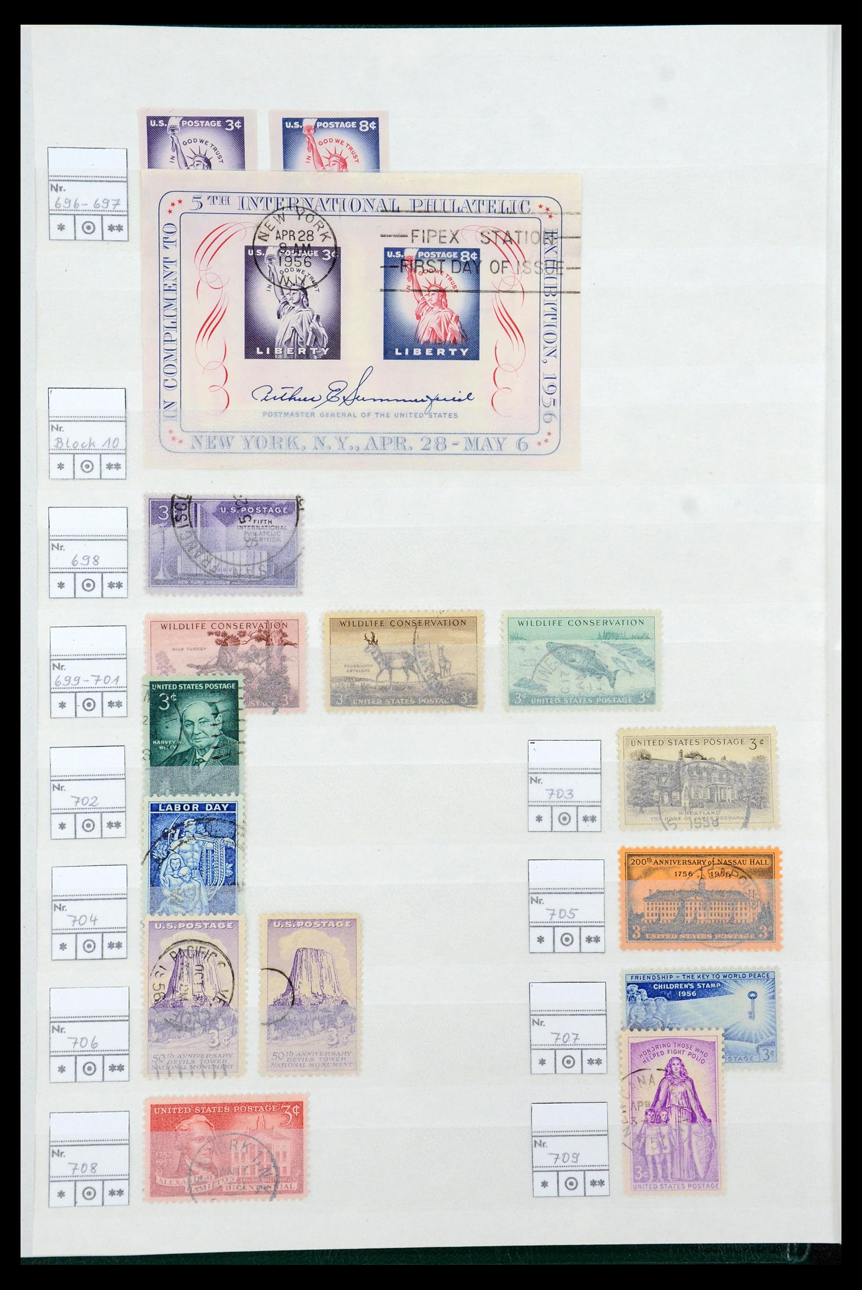 35689 061 - Stamp Collection 35689 USA 1851-2001.