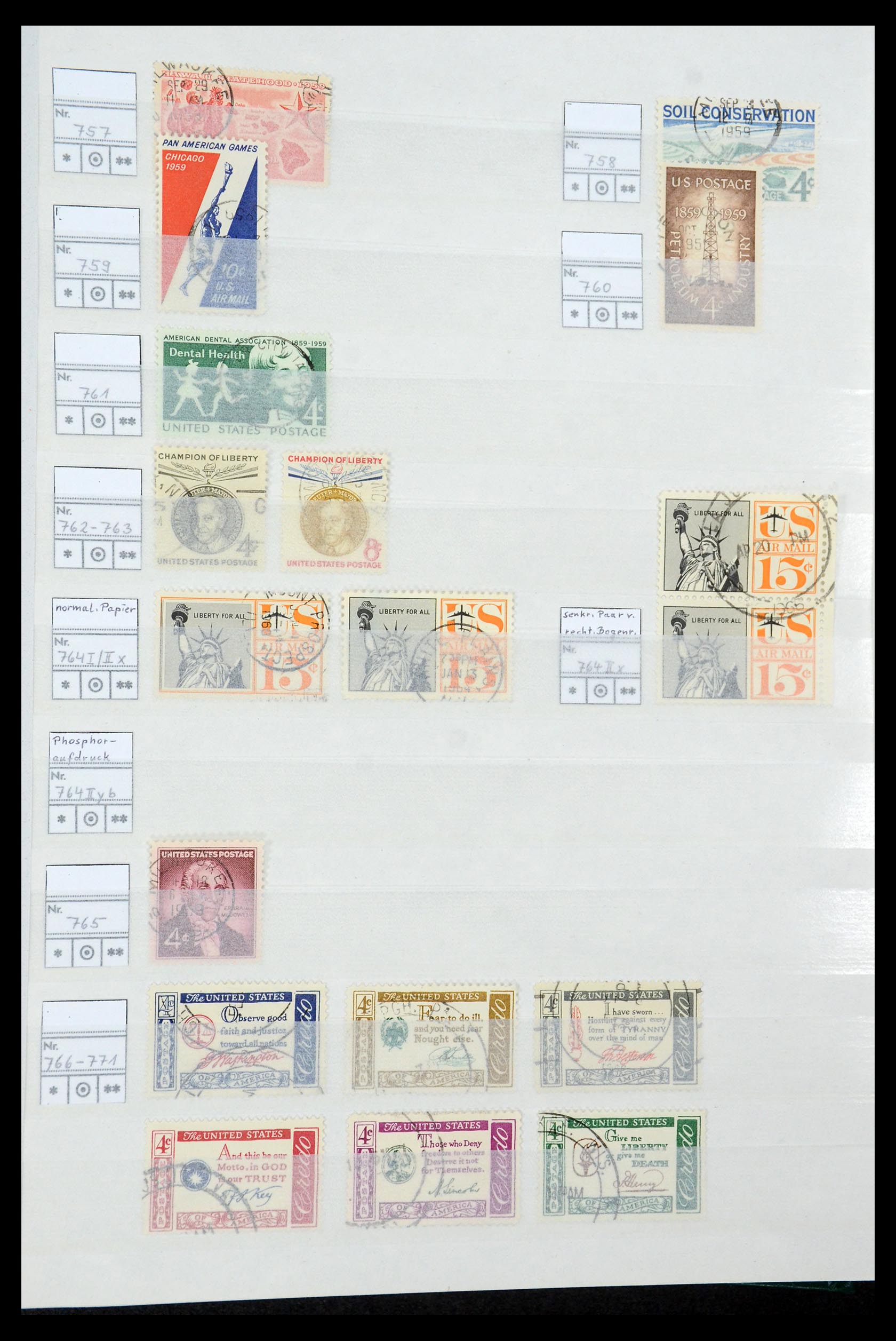 35689 065 - Postzegelverzameling 35689 USA 1851-2001.