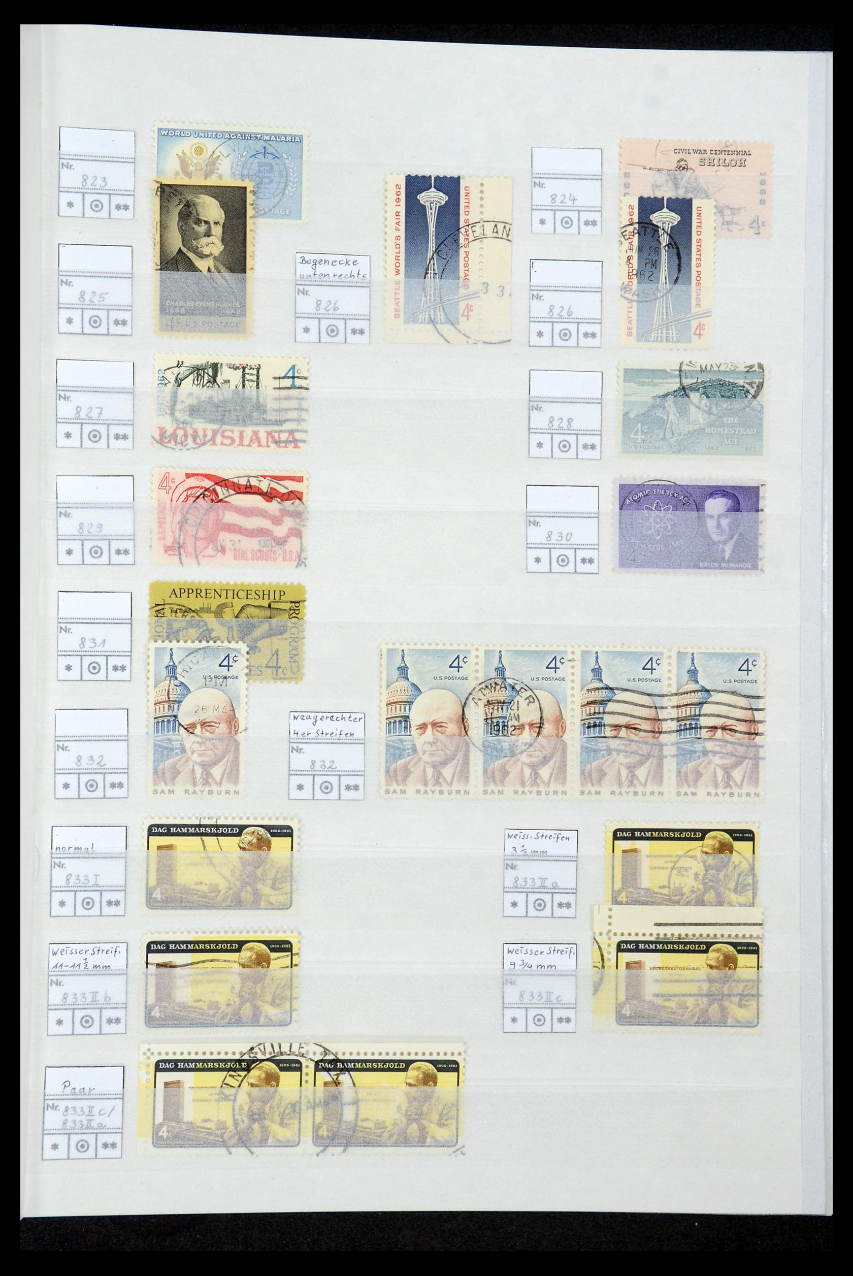 35689 070 - Postzegelverzameling 35689 USA 1851-2001.