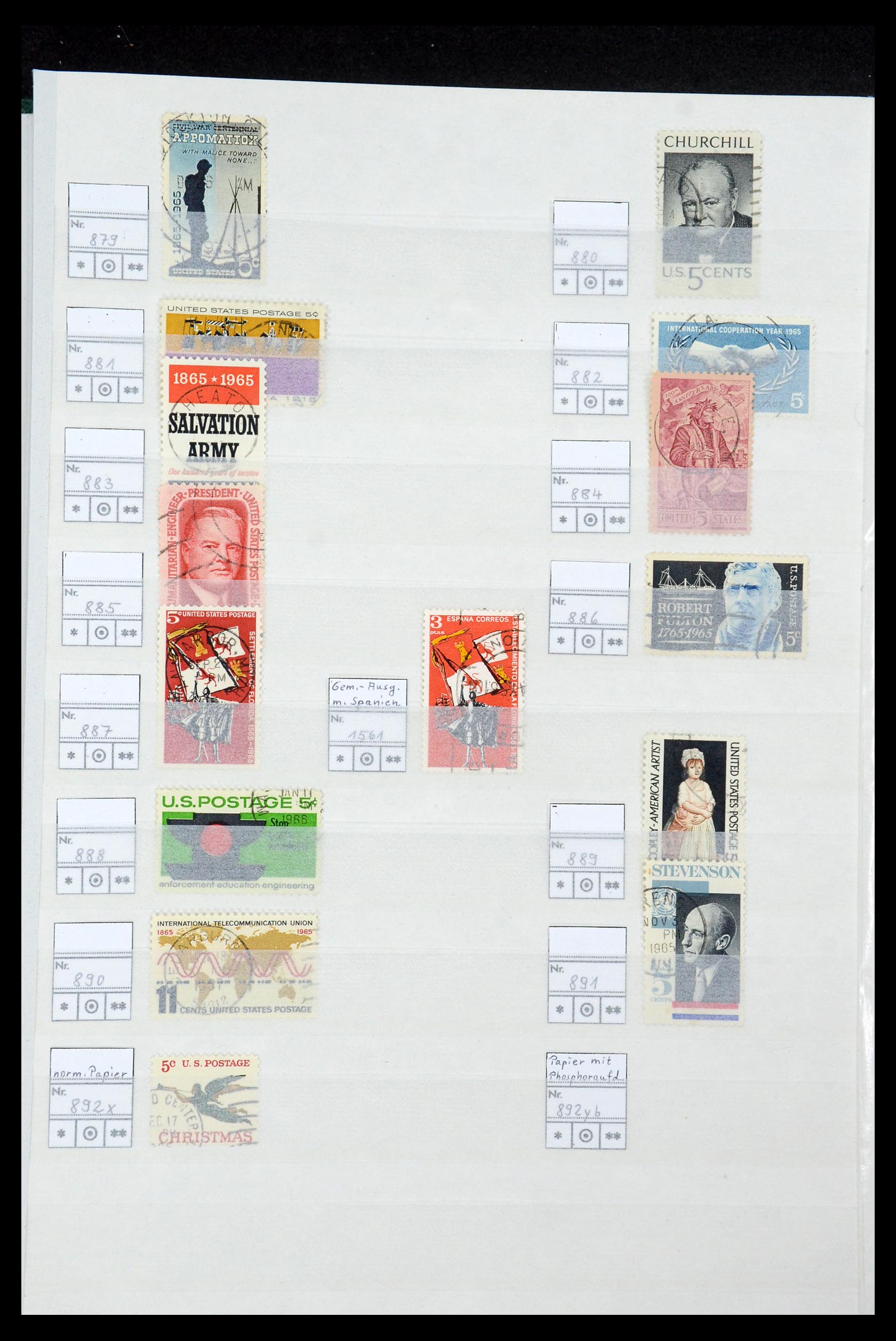 35689 075 - Stamp Collection 35689 USA 1851-2001.
