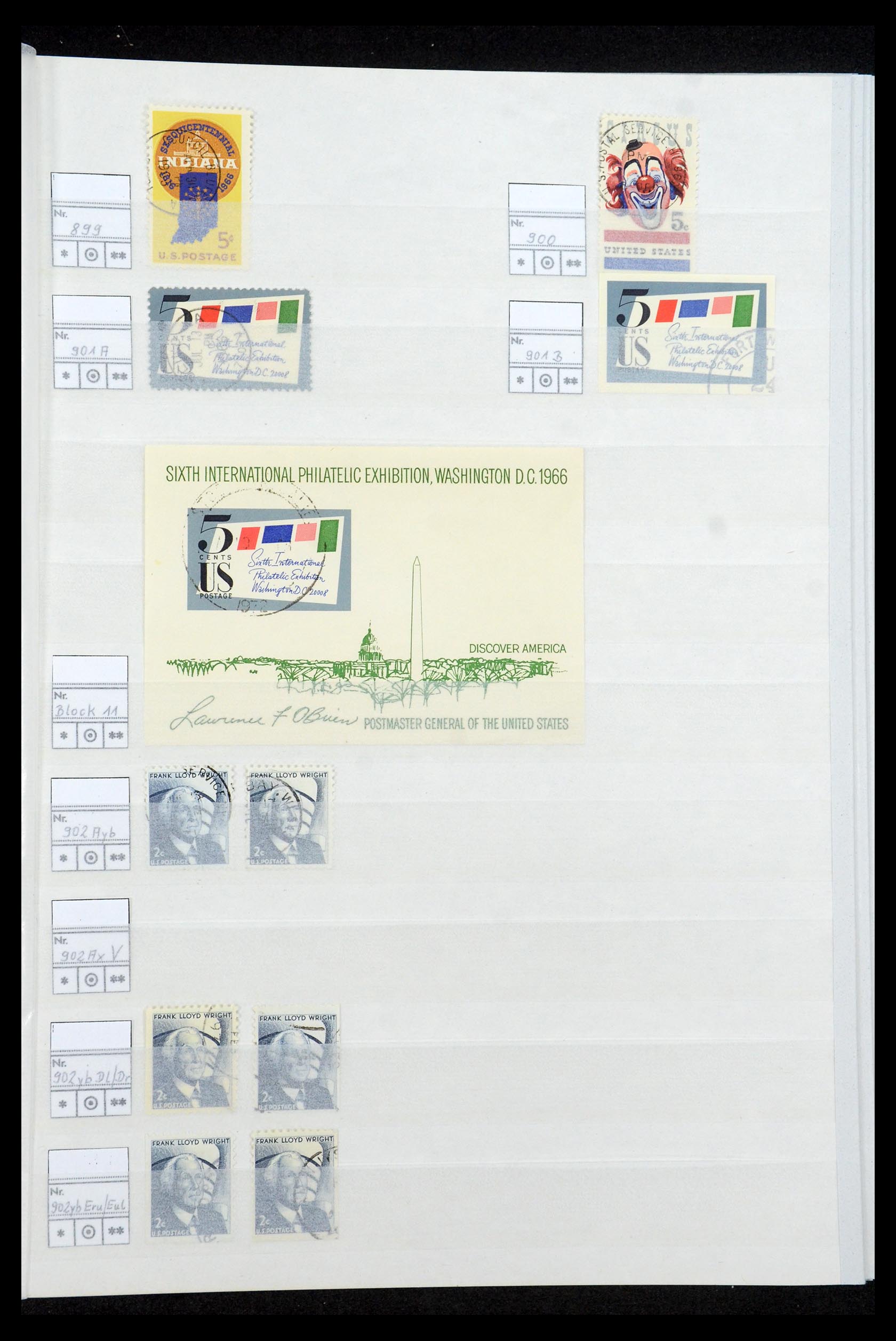 35689 078 - Postzegelverzameling 35689 USA 1851-2001.