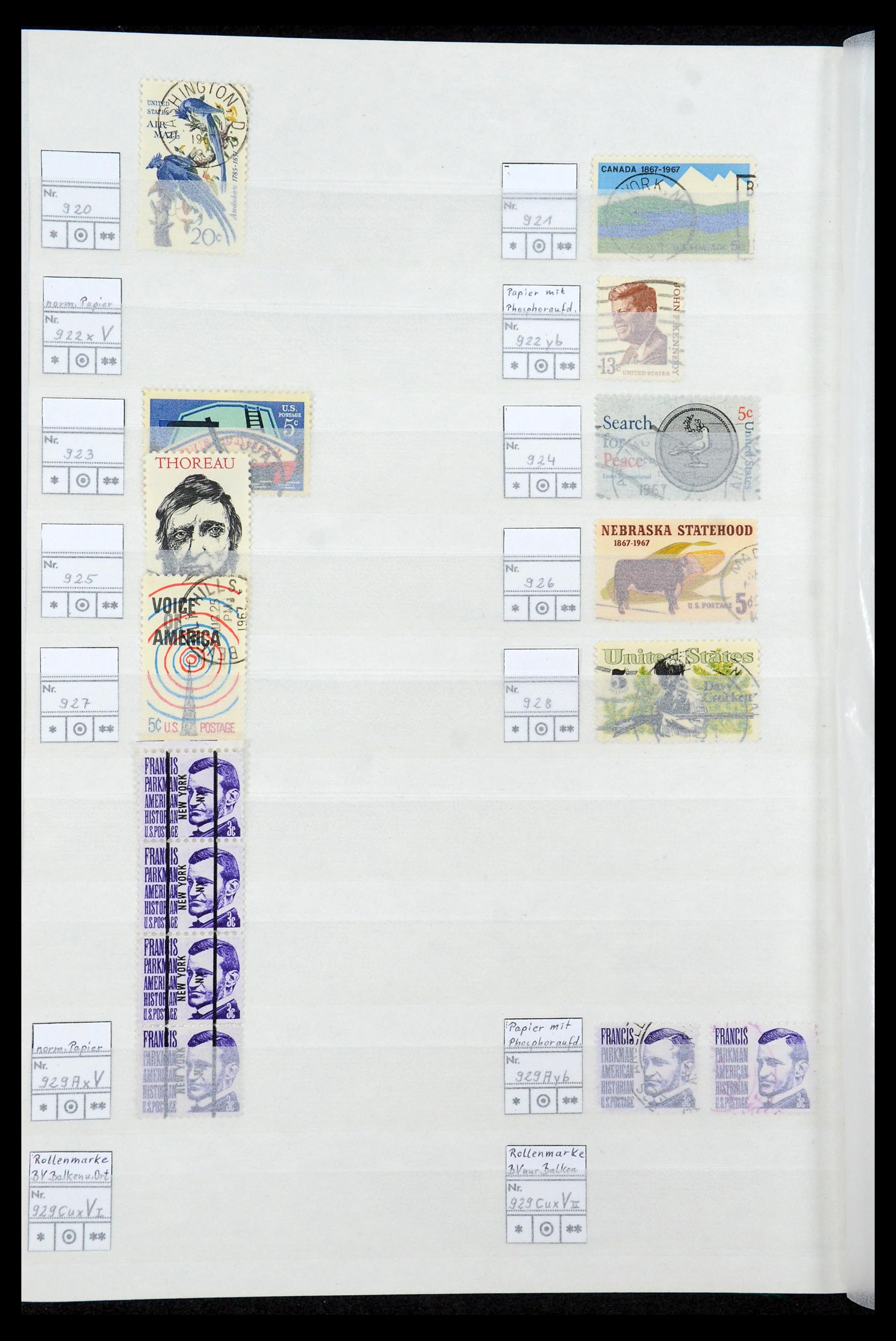 35689 081 - Postzegelverzameling 35689 USA 1851-2001.