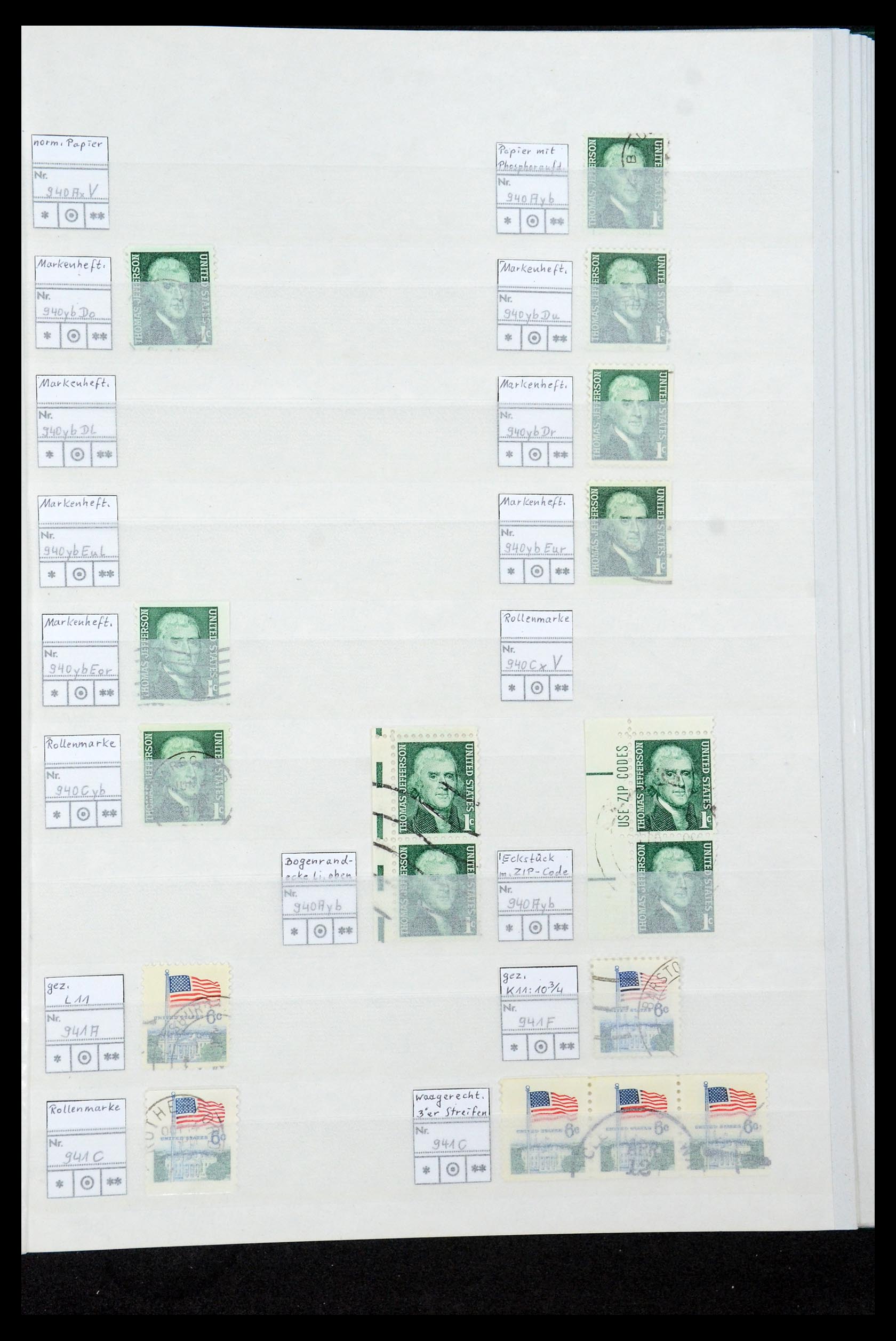 35689 084 - Postzegelverzameling 35689 USA 1851-2001.