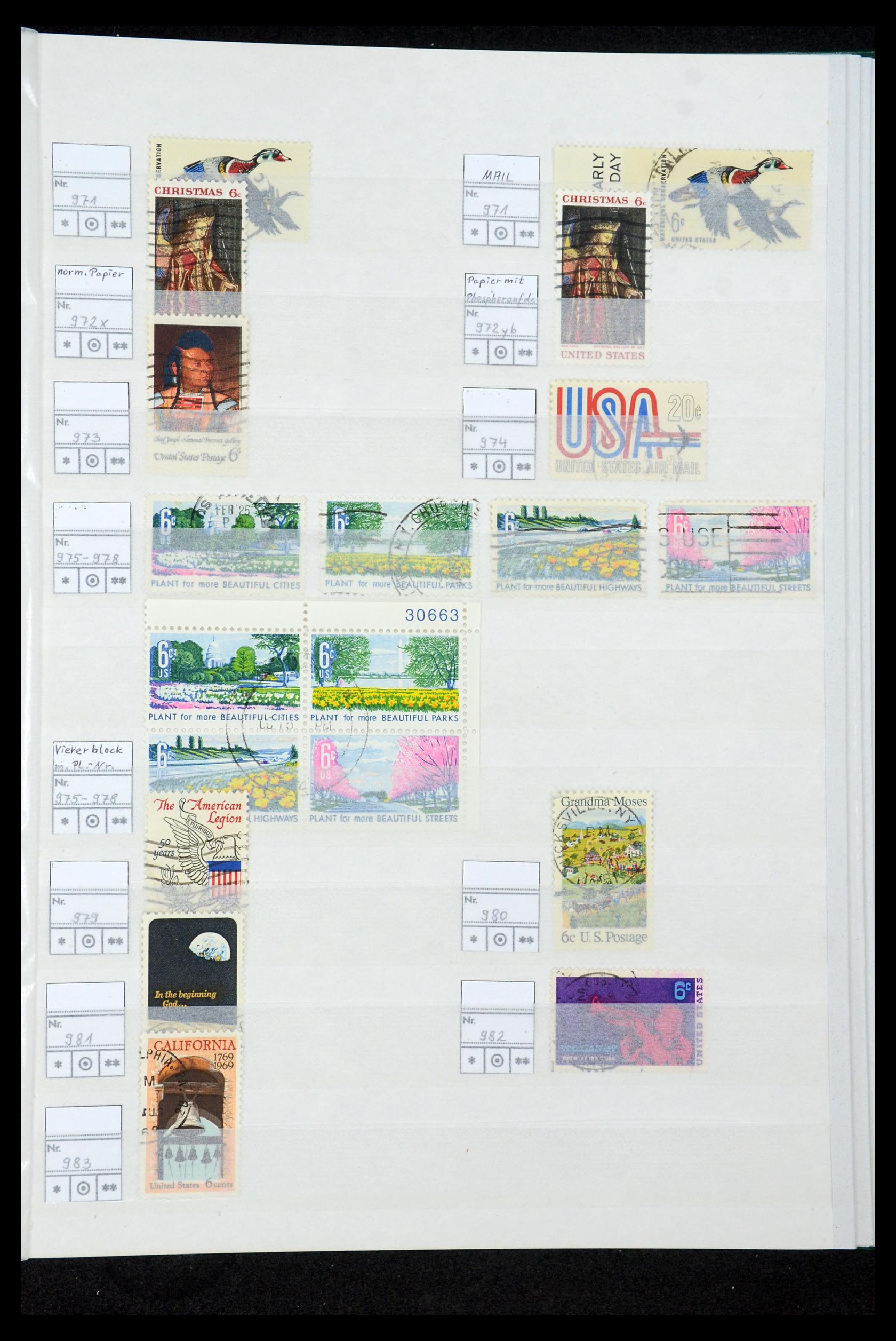 35689 088 - Stamp Collection 35689 USA 1851-2001.