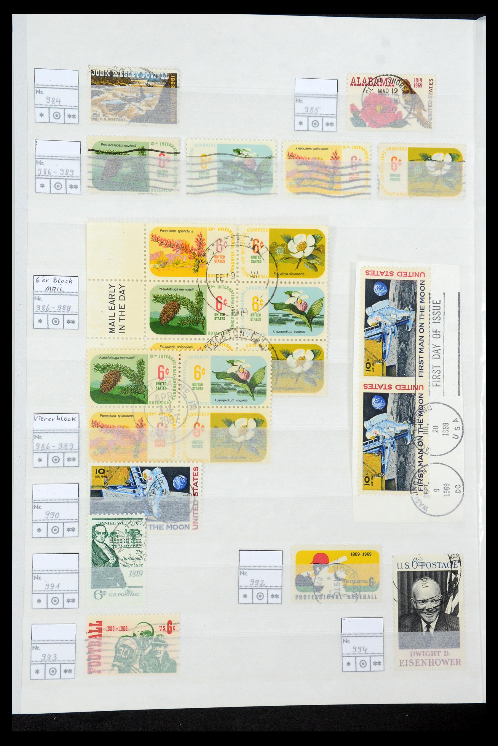 35689 089 - Postzegelverzameling 35689 USA 1851-2001.