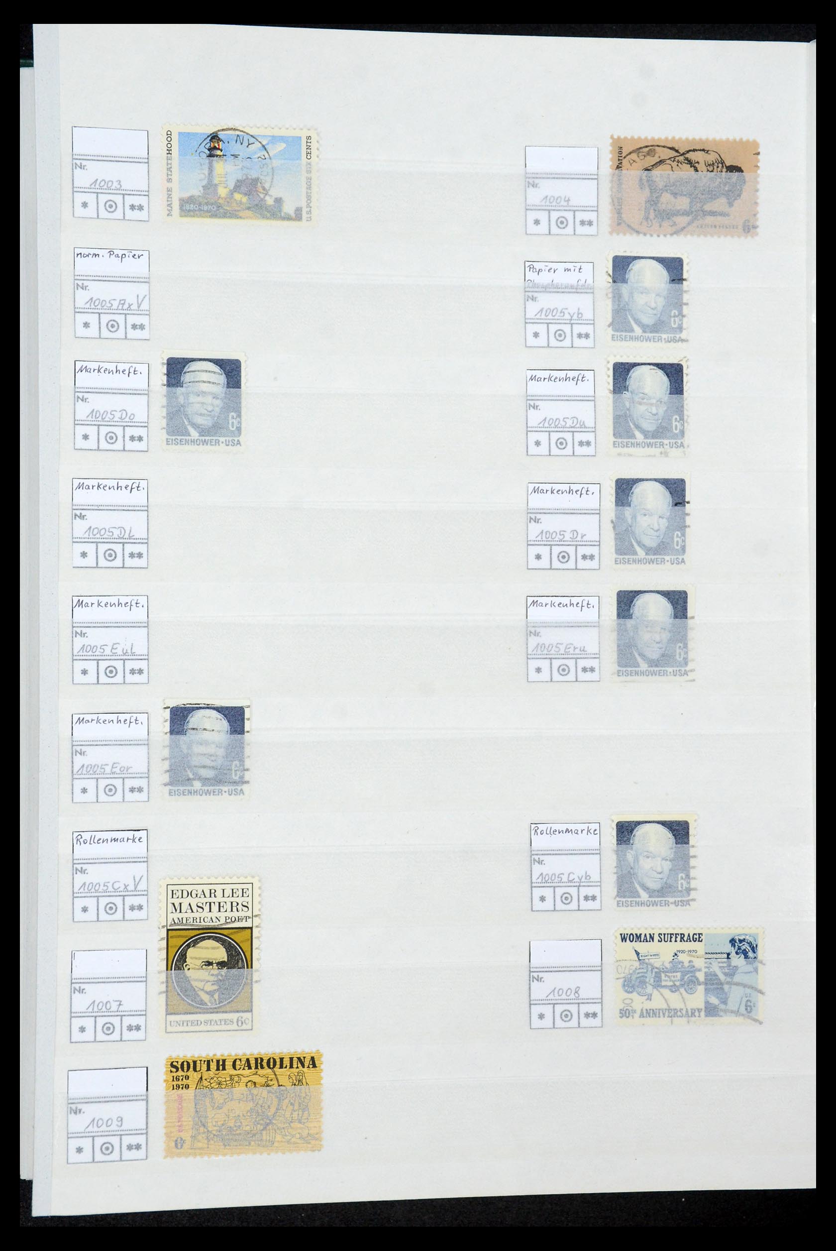 35689 091 - Postzegelverzameling 35689 USA 1851-2001.